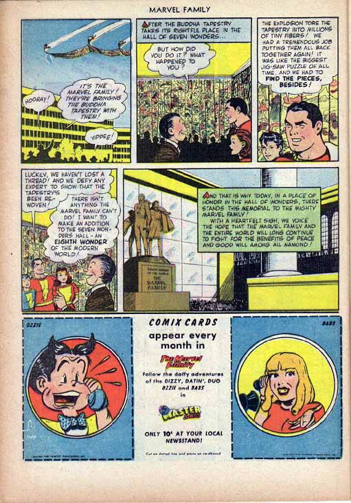 Read online The Marvel Family comic -  Issue #40 - 24