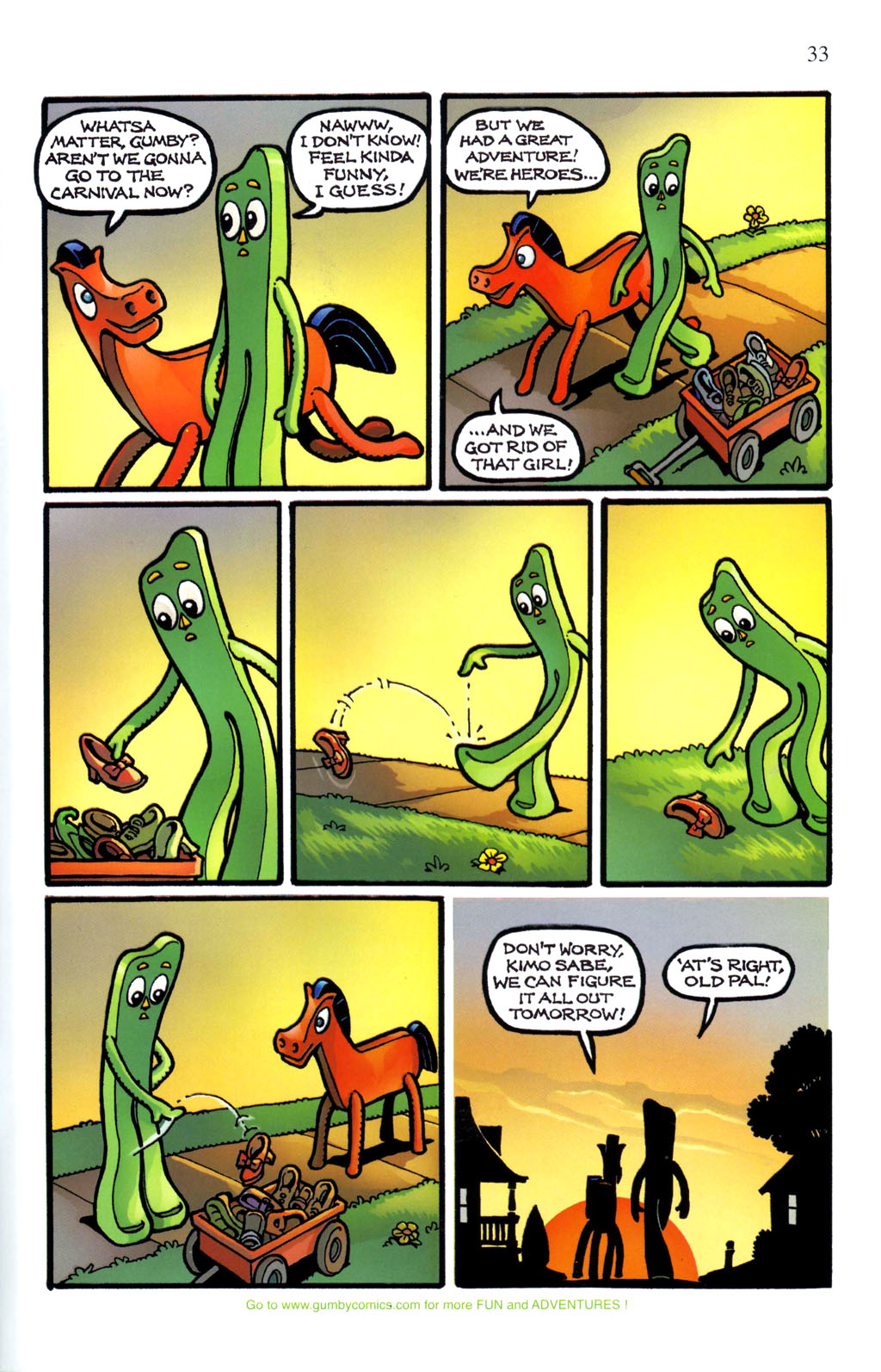 Read online Gumby (2006) comic -  Issue #1 - 34