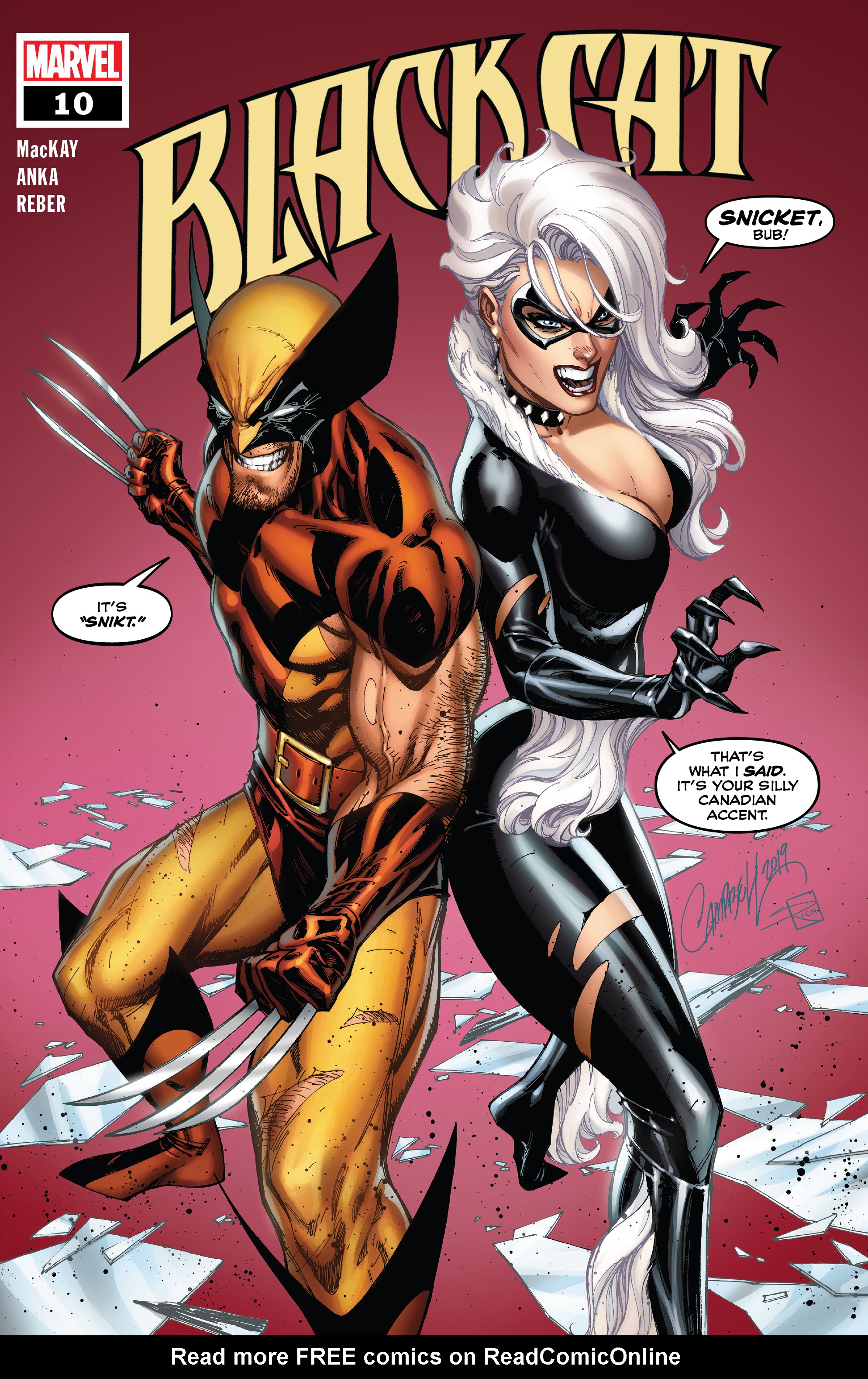 Read online Black Cat comic -  Issue #10 - 1