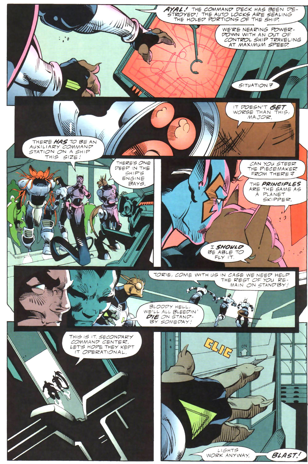 Read online Alien Legion: On the Edge comic -  Issue #1 - 23