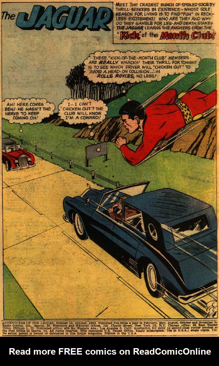 Read online Adventures of the Jaguar comic -  Issue #14 - 3