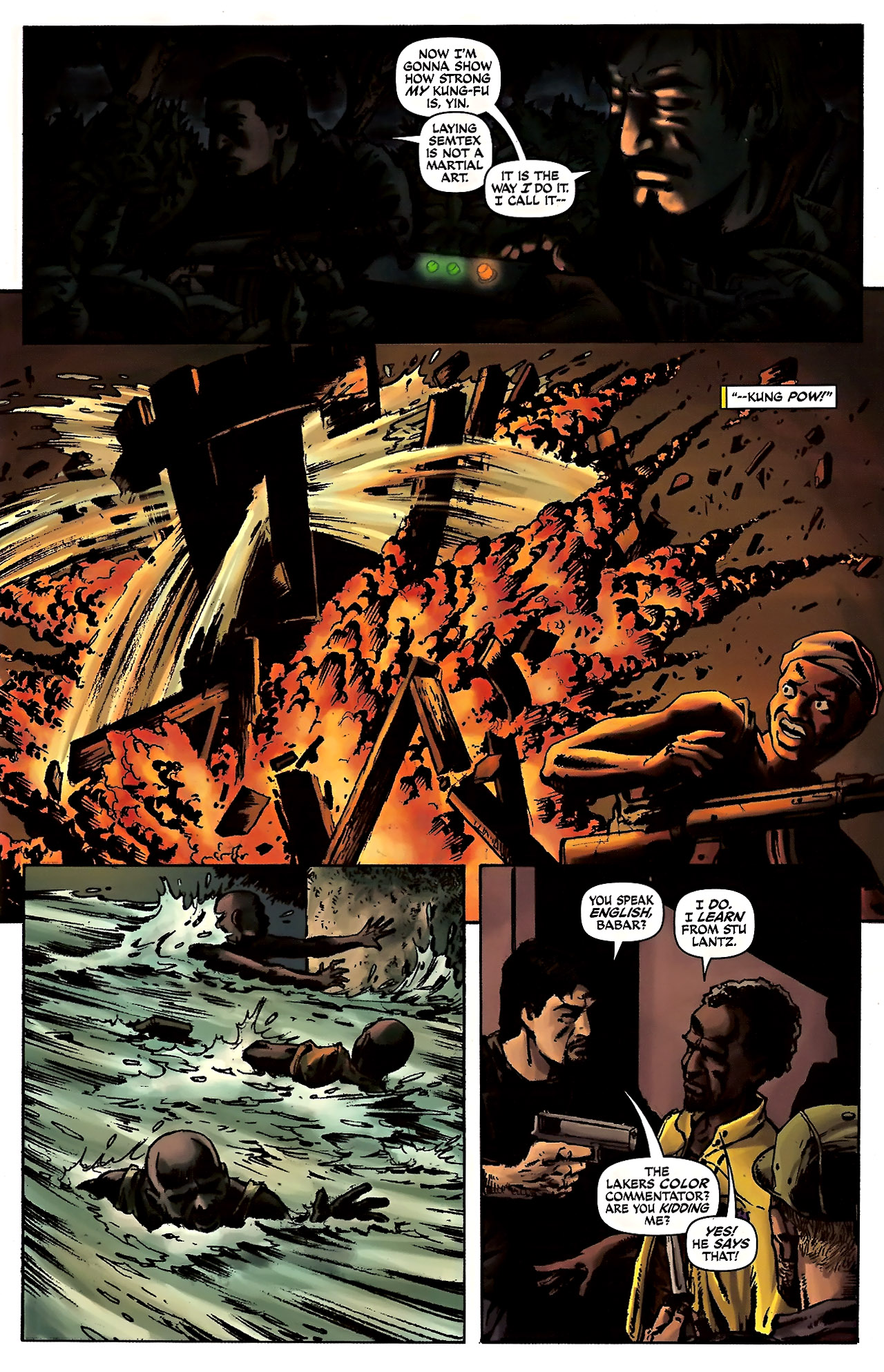 Read online The Expendables comic -  Issue #1 - 13
