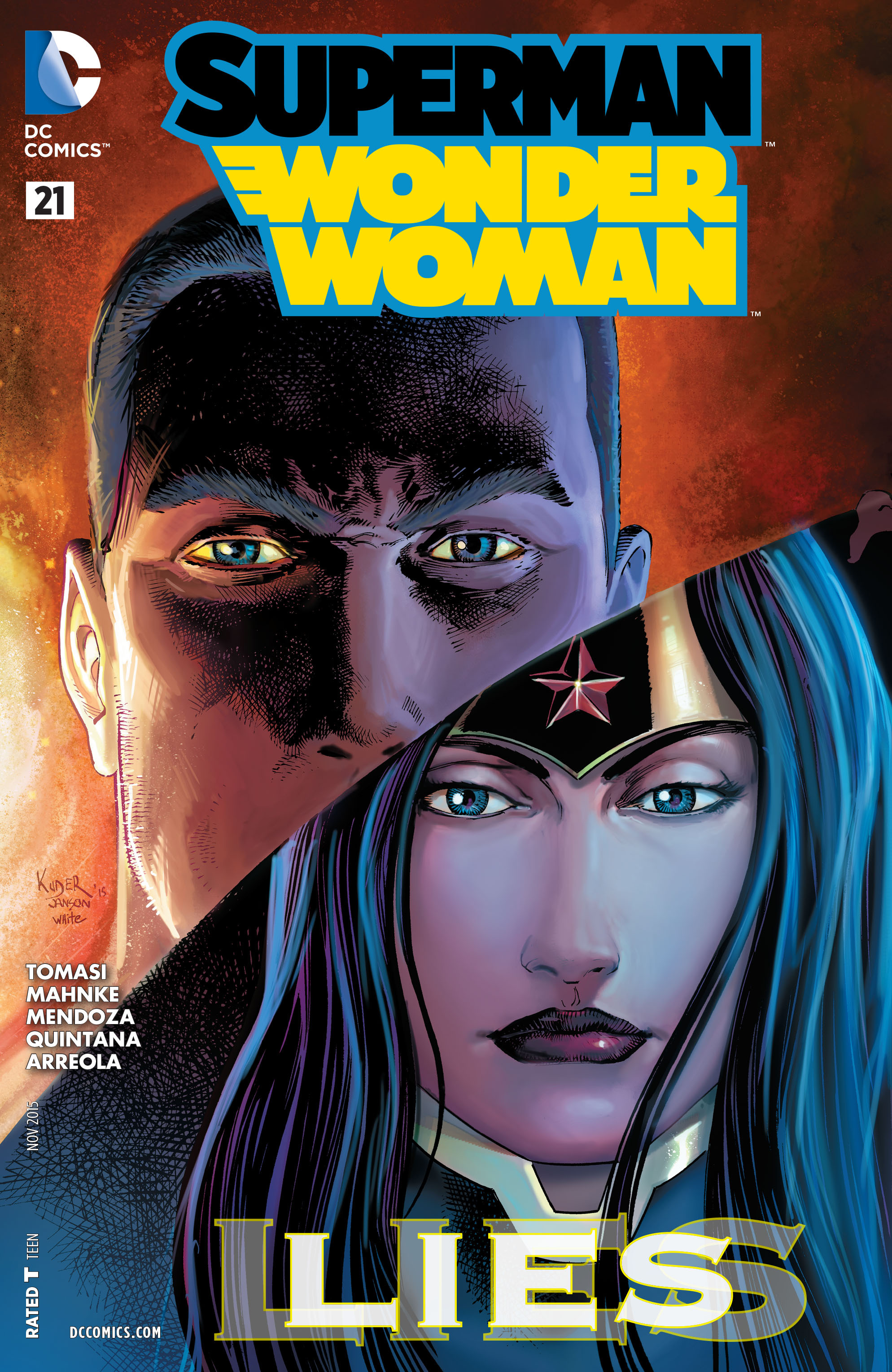 Read online Superman/Wonder Woman comic -  Issue #21 - 1