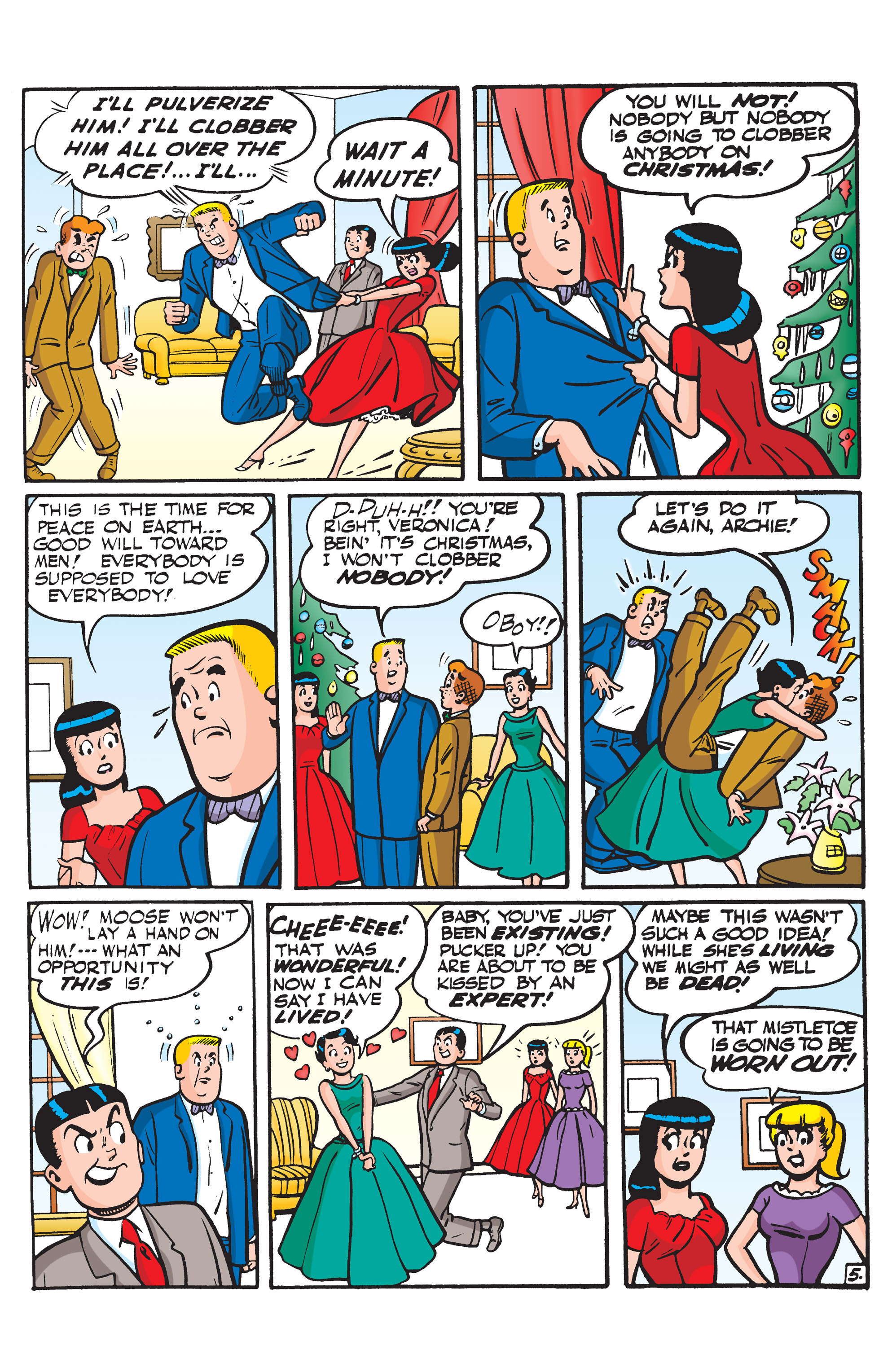 Read online Betty and Veronica: Under the Mistletoe comic -  Issue # TPB - 7