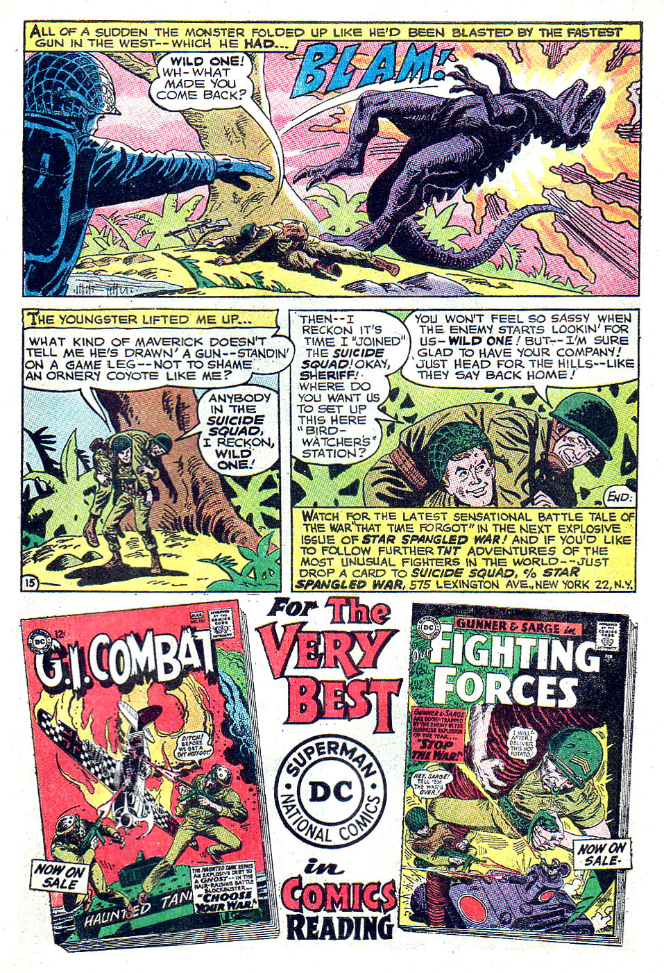 Read online Star Spangled War Stories (1952) comic -  Issue #119 - 21