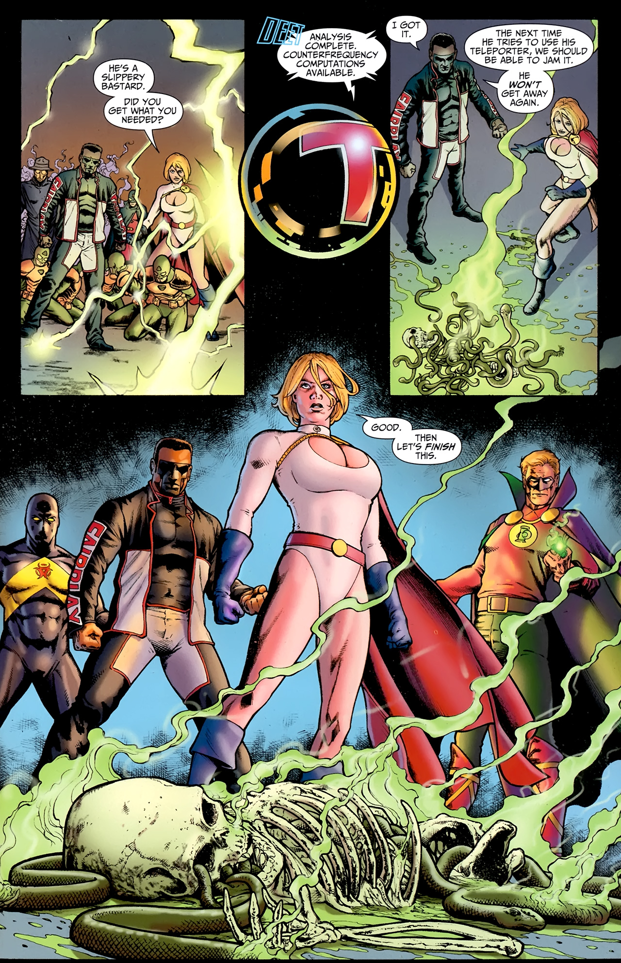 Read online JSA vs. Kobra comic -  Issue #5 - 21