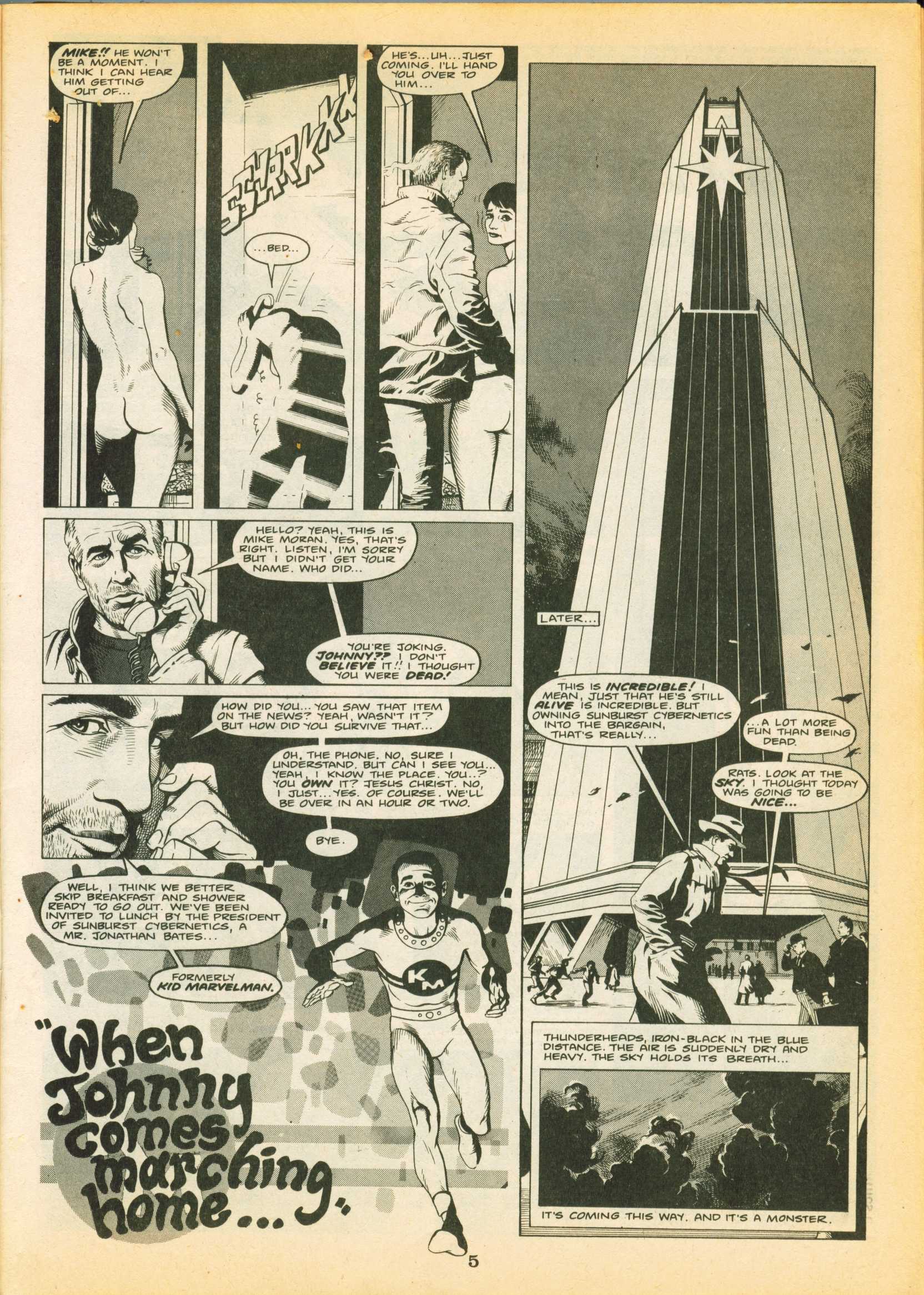 Read online Warrior comic -  Issue #3 - 5