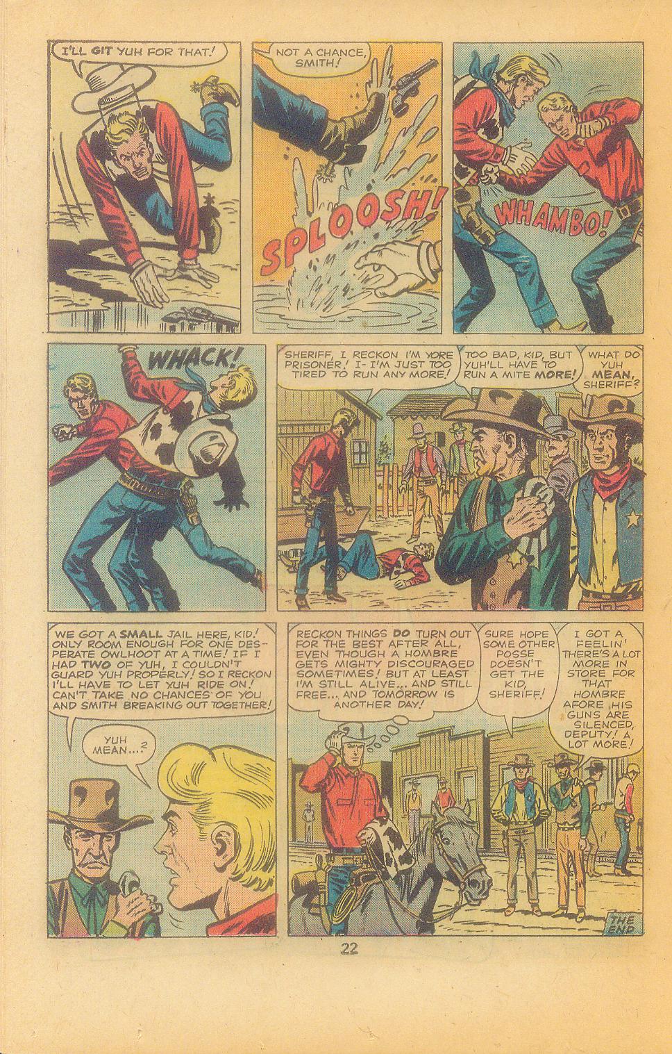 Read online Kid Colt Outlaw comic -  Issue #197 - 24