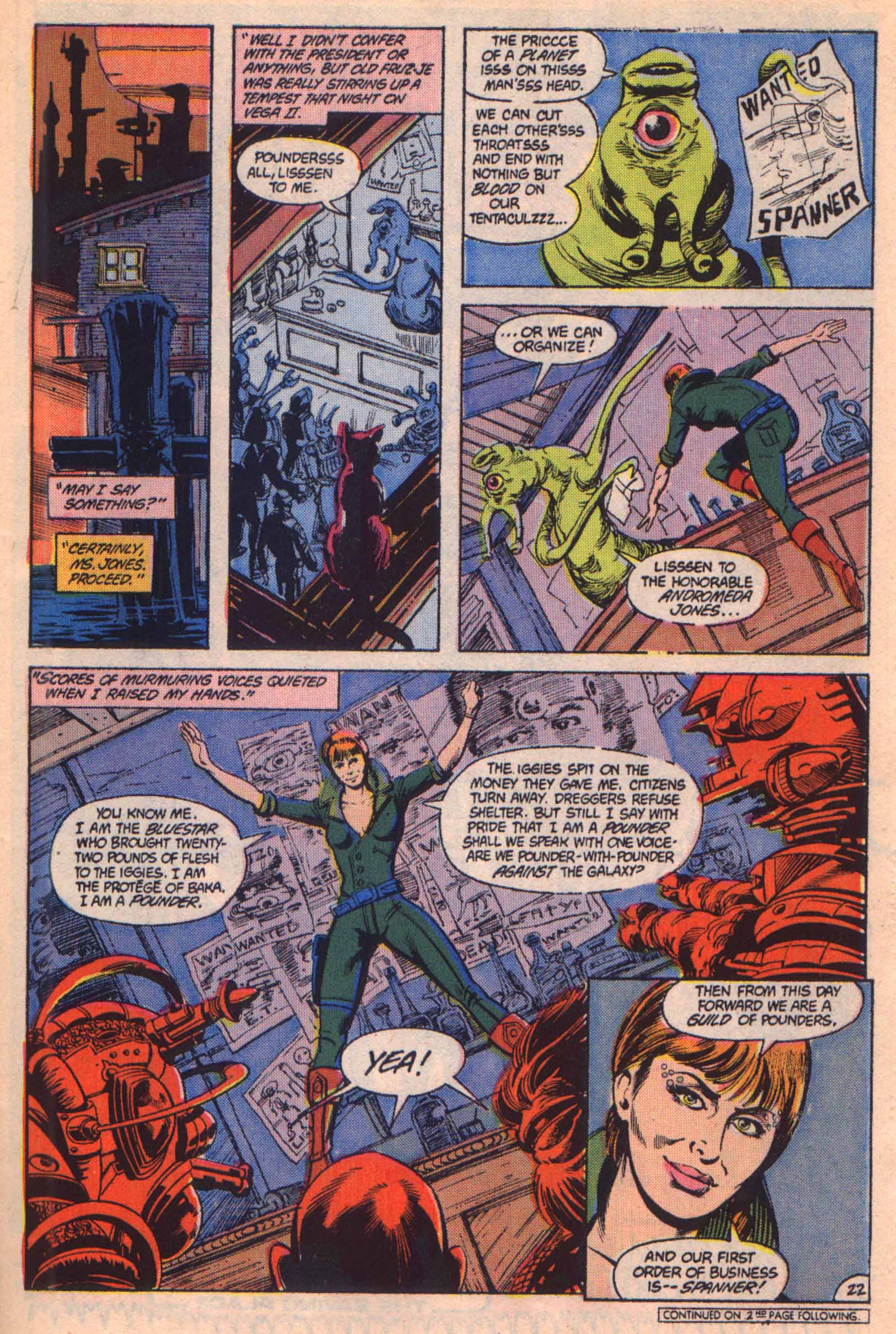 Read online Spanner's Galaxy comic -  Issue #1 - 23