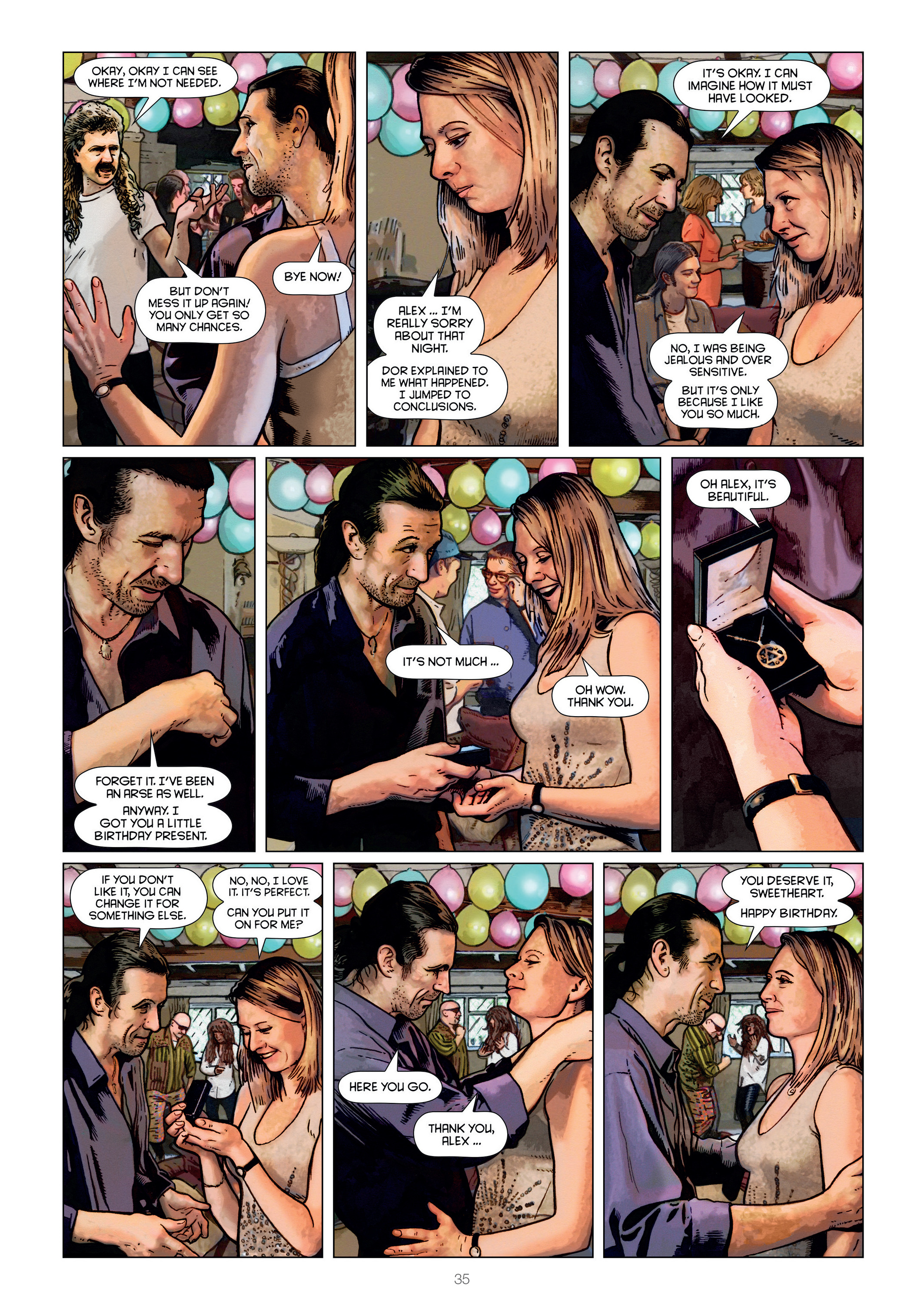 Read online Meanwhile... comic -  Issue #4 - 35