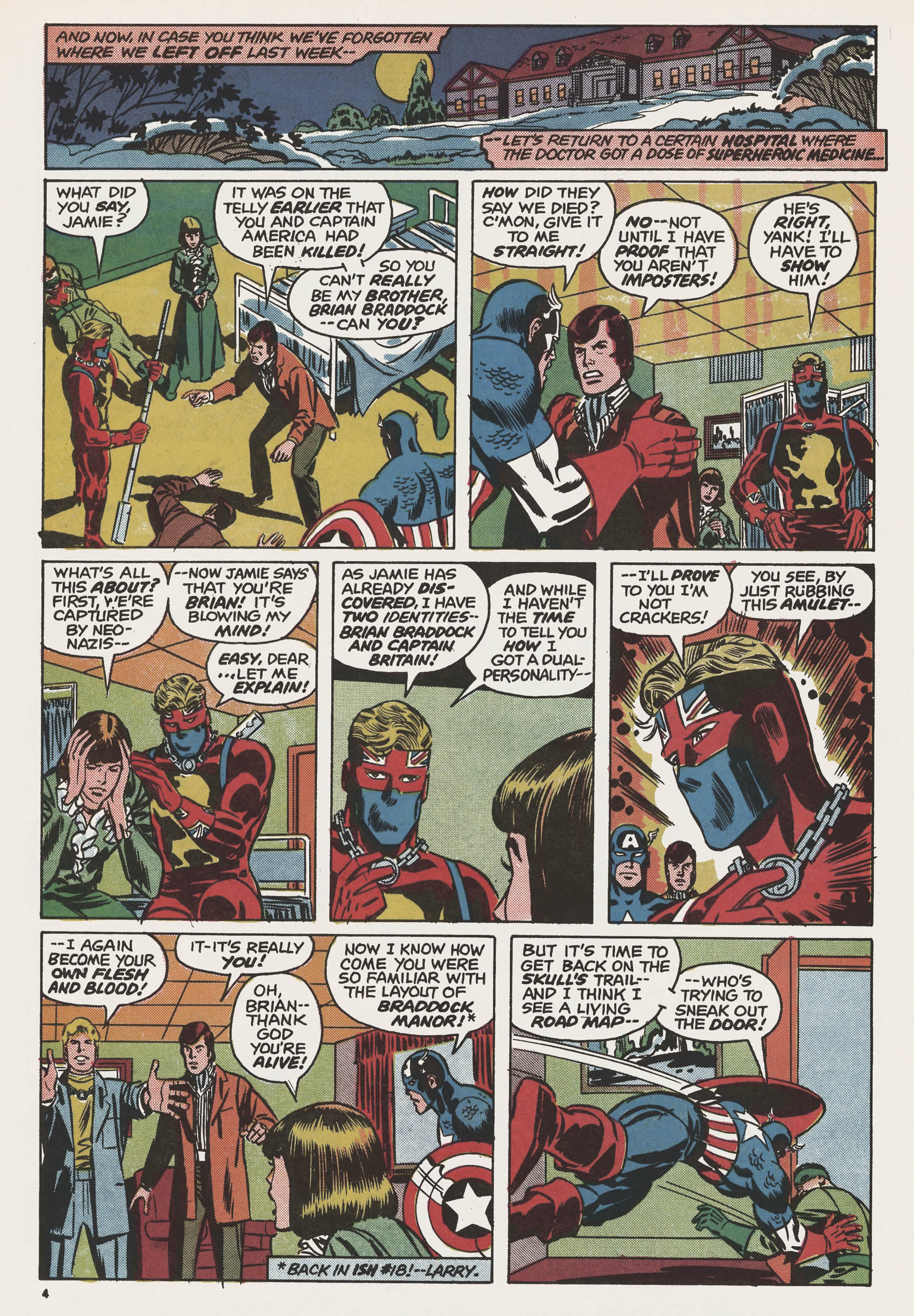 Read online Captain Britain (1976) comic -  Issue #21 - 4