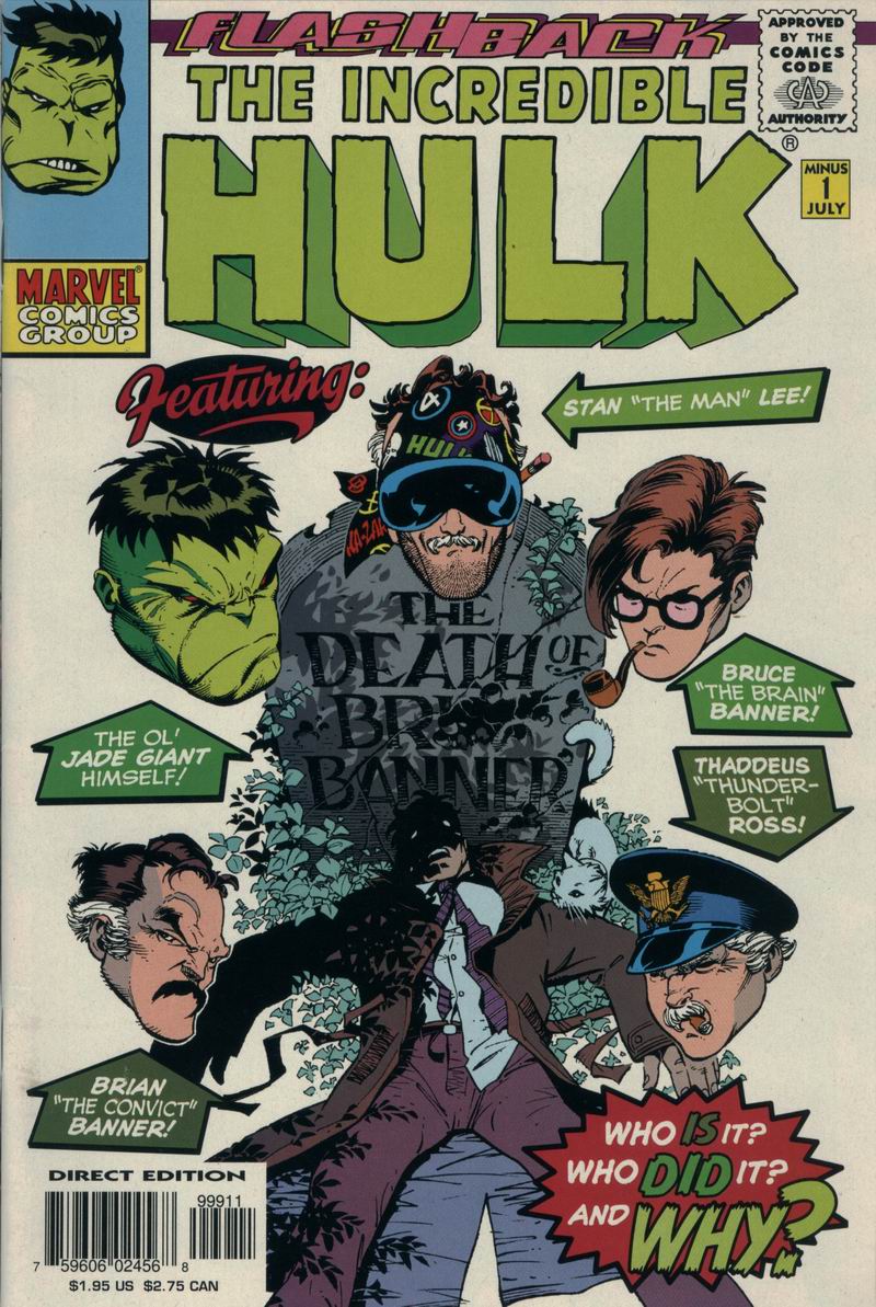 Read online The Incredible Hulk (1968) comic -  Issue #-1 - 1