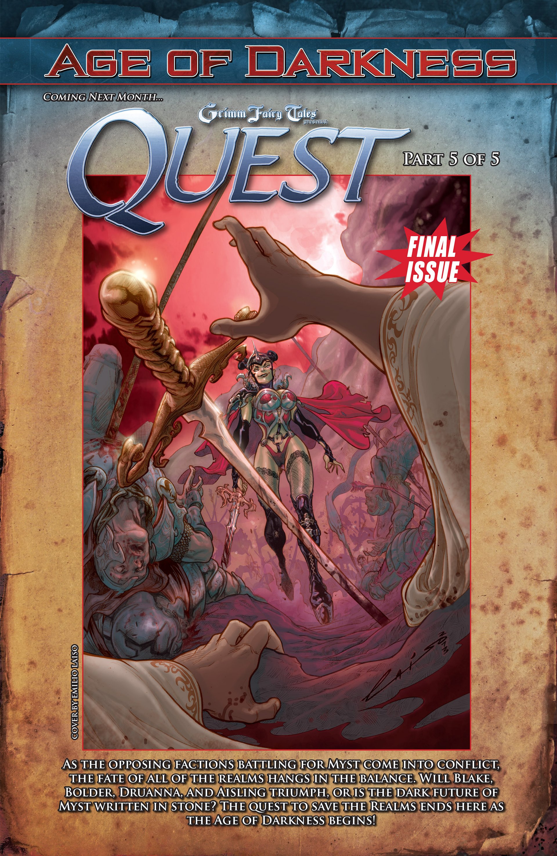 Read online Grimm Fairy Tales presents Quest comic -  Issue #4 - 24