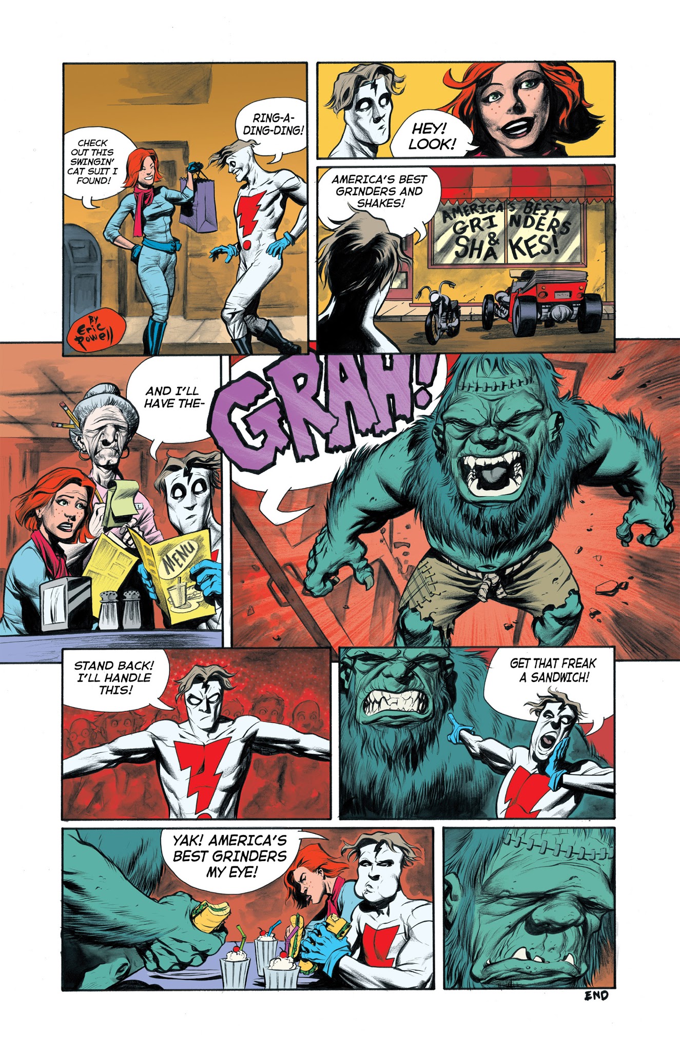 Read online Madman 20th Anniversary Monster! comic -  Issue # TPB - 42