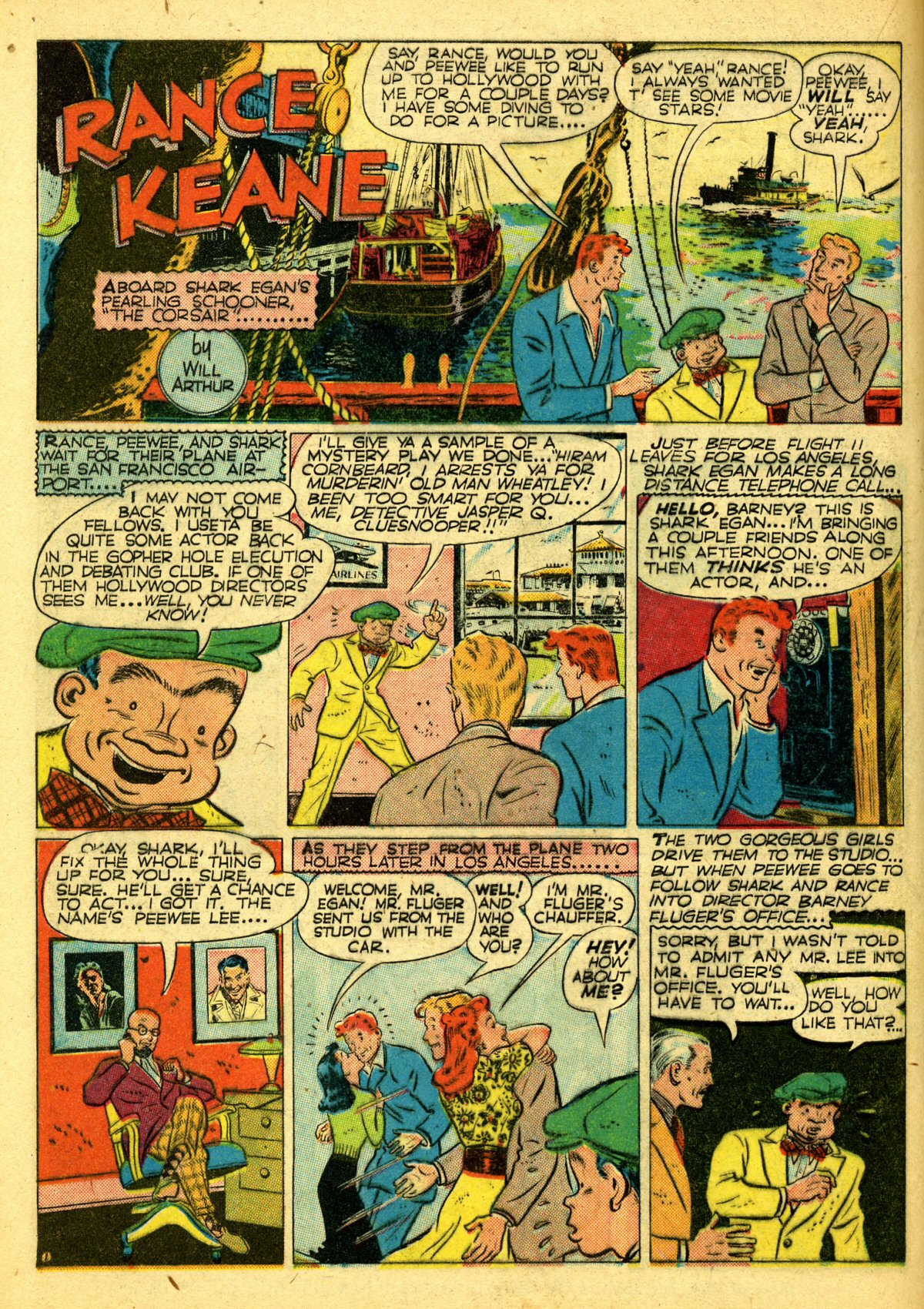 Read online Feature Comics comic -  Issue #46 - 45