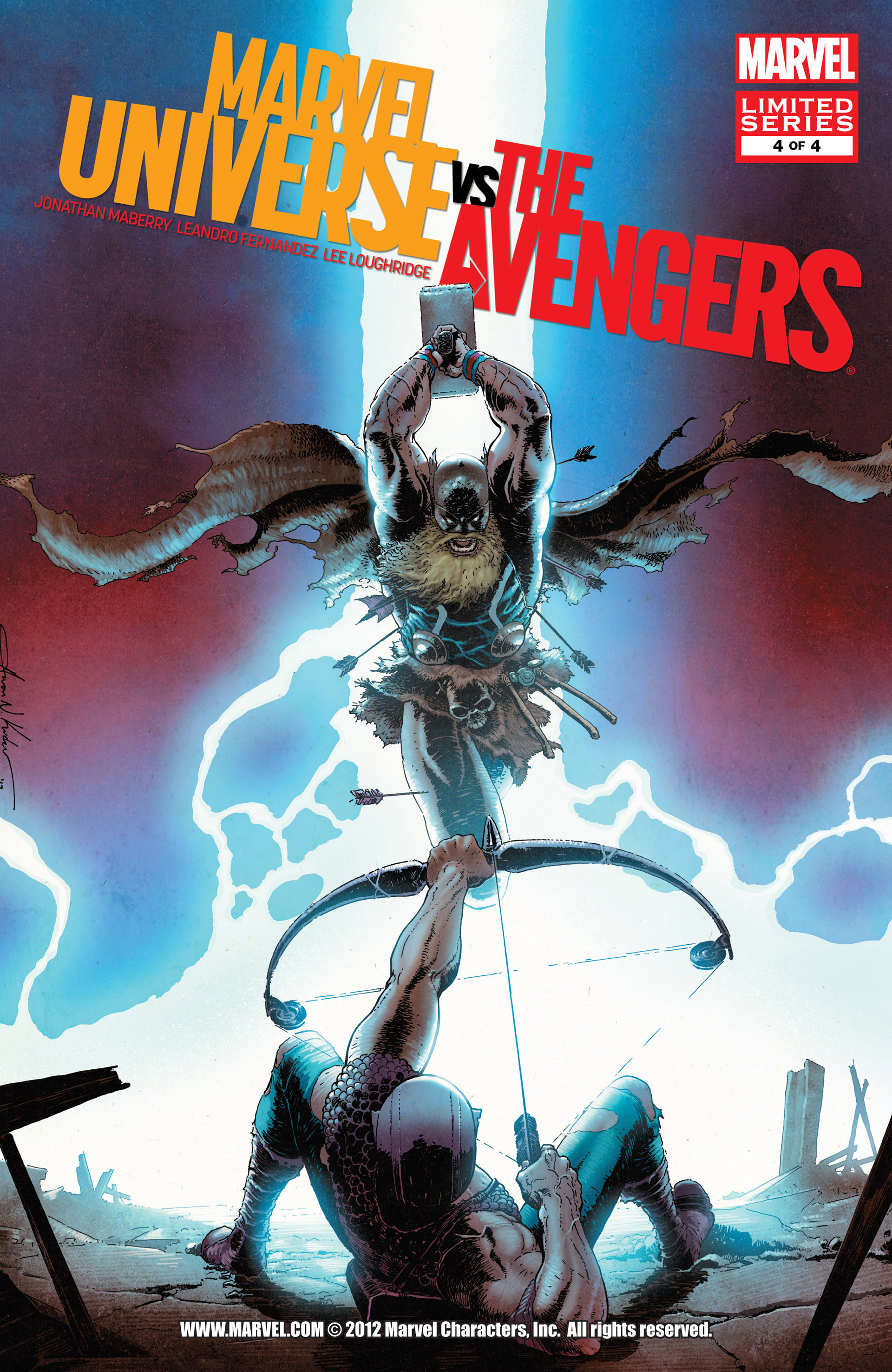 Read online Marvel Universe vs. The Avengers comic -  Issue #4 - 1