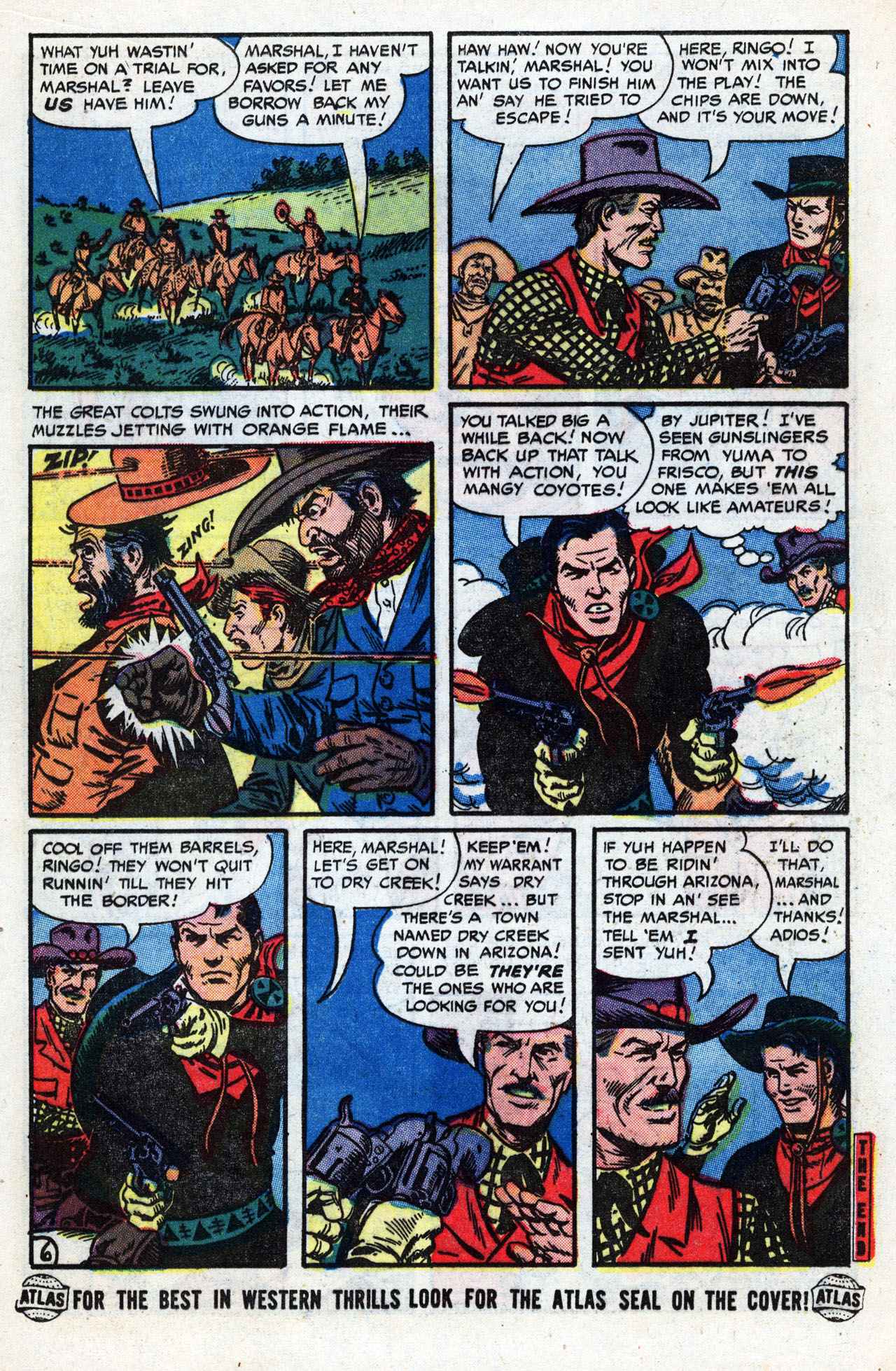 Read online Ringo Kid comic -  Issue #7 - 16