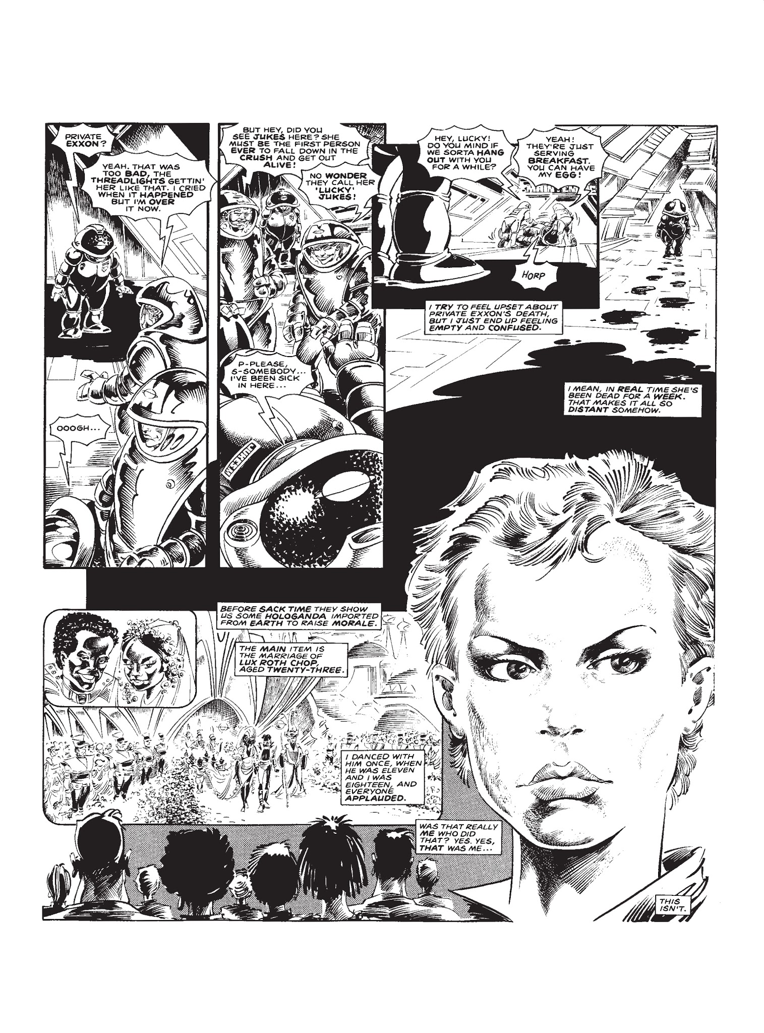 Read online The Ballad of Halo Jones comic -  Issue # TPB - 176
