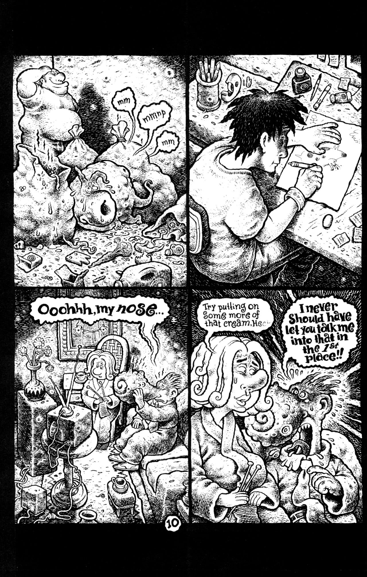 Read online Pressed Tongue comic -  Issue #2 - 12