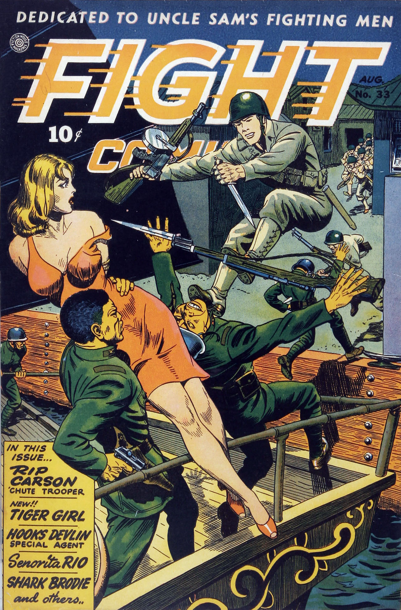 Read online Fight Comics comic -  Issue #33 - 1