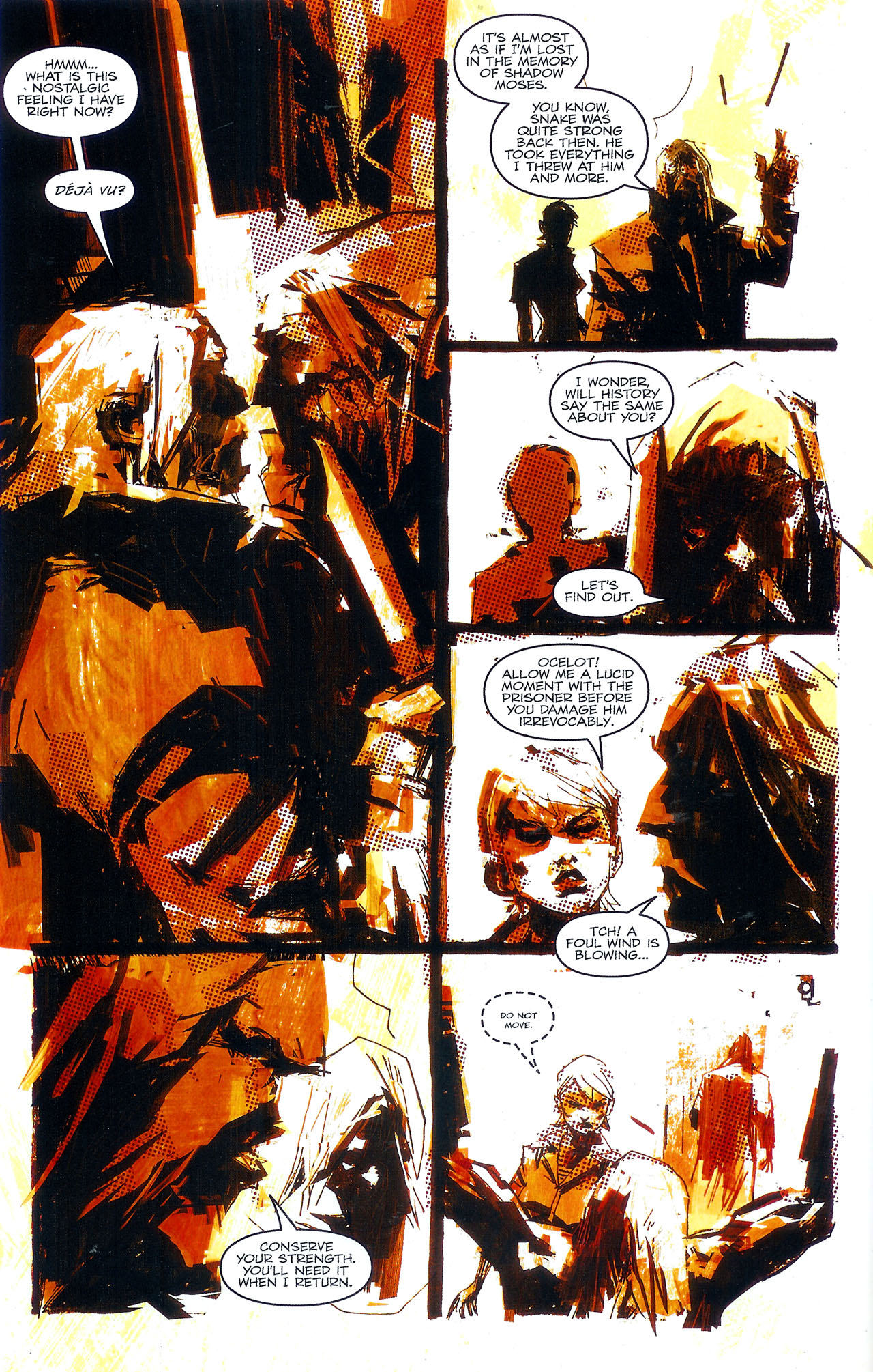 Read online Metal Gear Solid: Sons of Liberty comic -  Issue #9 - 12