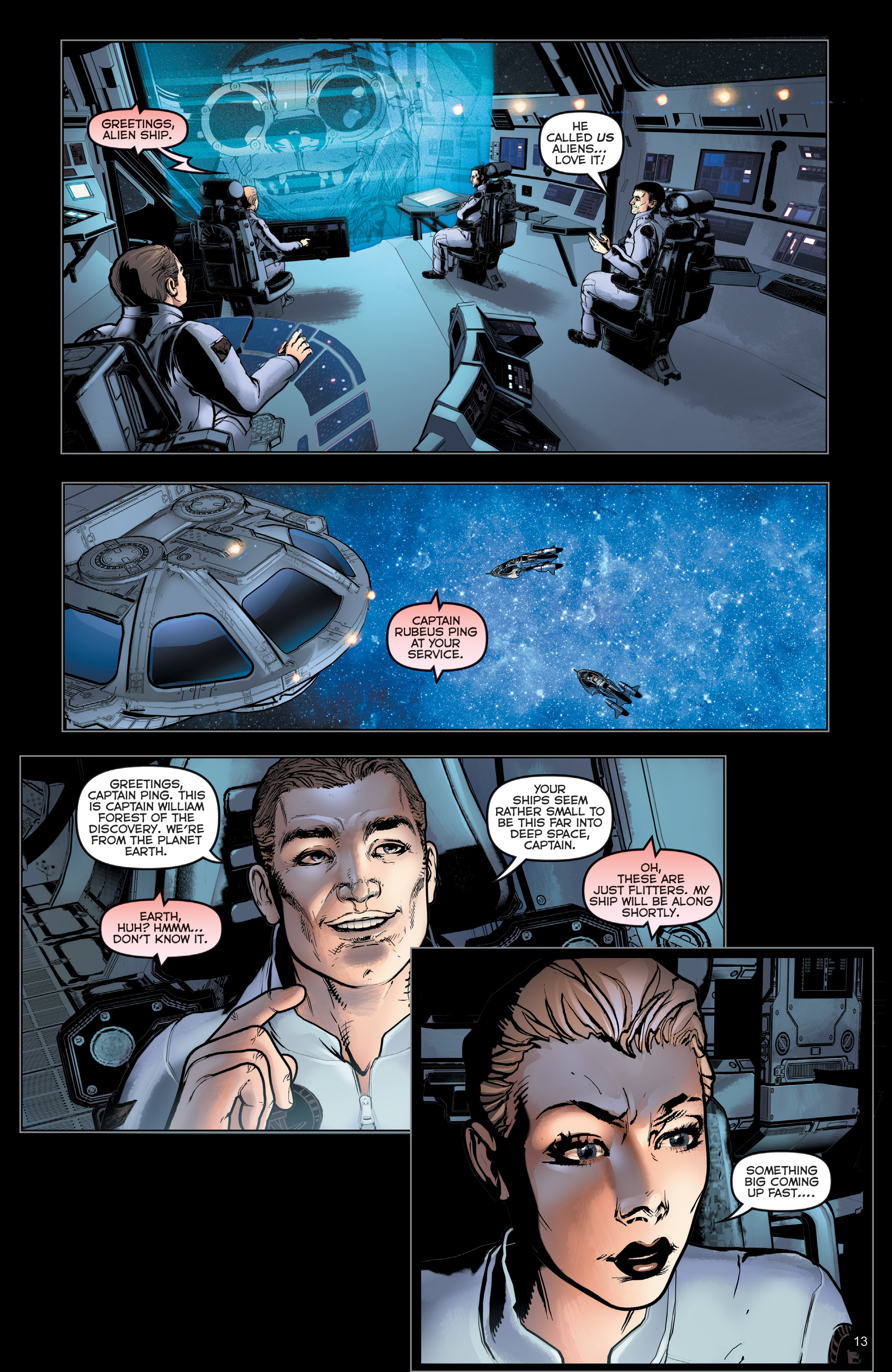 Read online Faster than Light comic -  Issue #4 - 14
