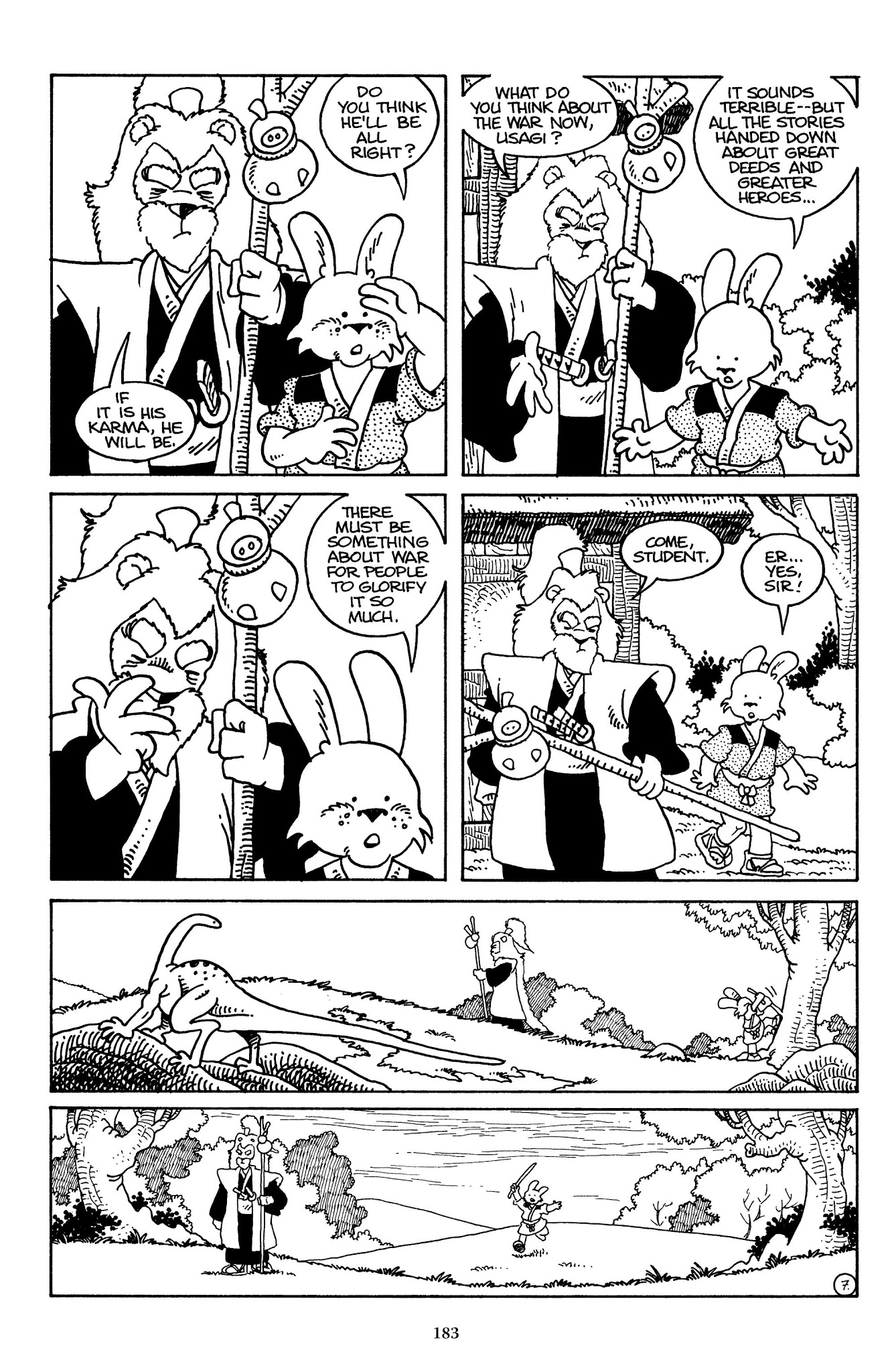 Read online The Usagi Yojimbo Saga comic -  Issue # TPB 1 - 180