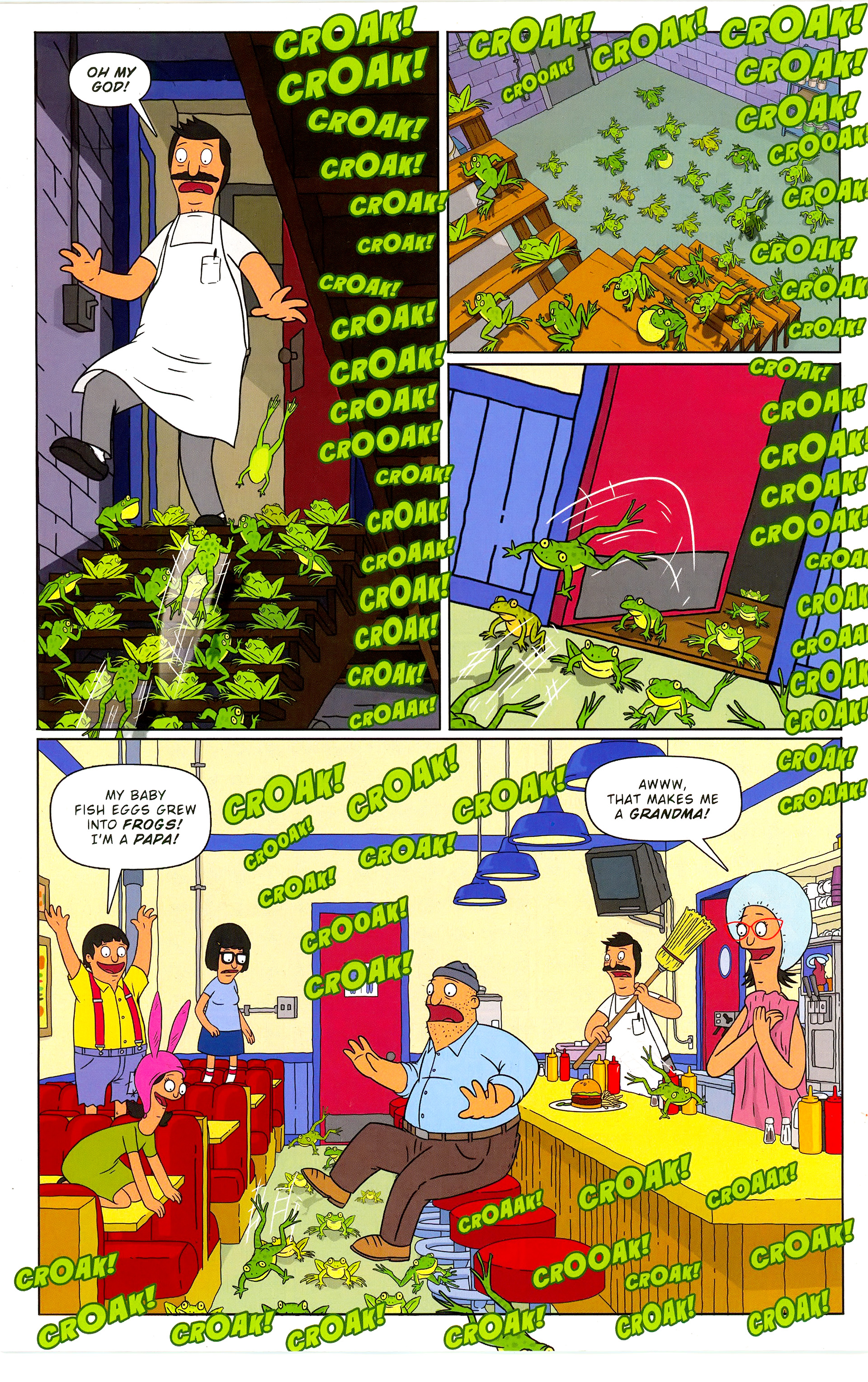 Read online Free Comic Book Day 2015 comic -  Issue # Bob's Burgers - 25