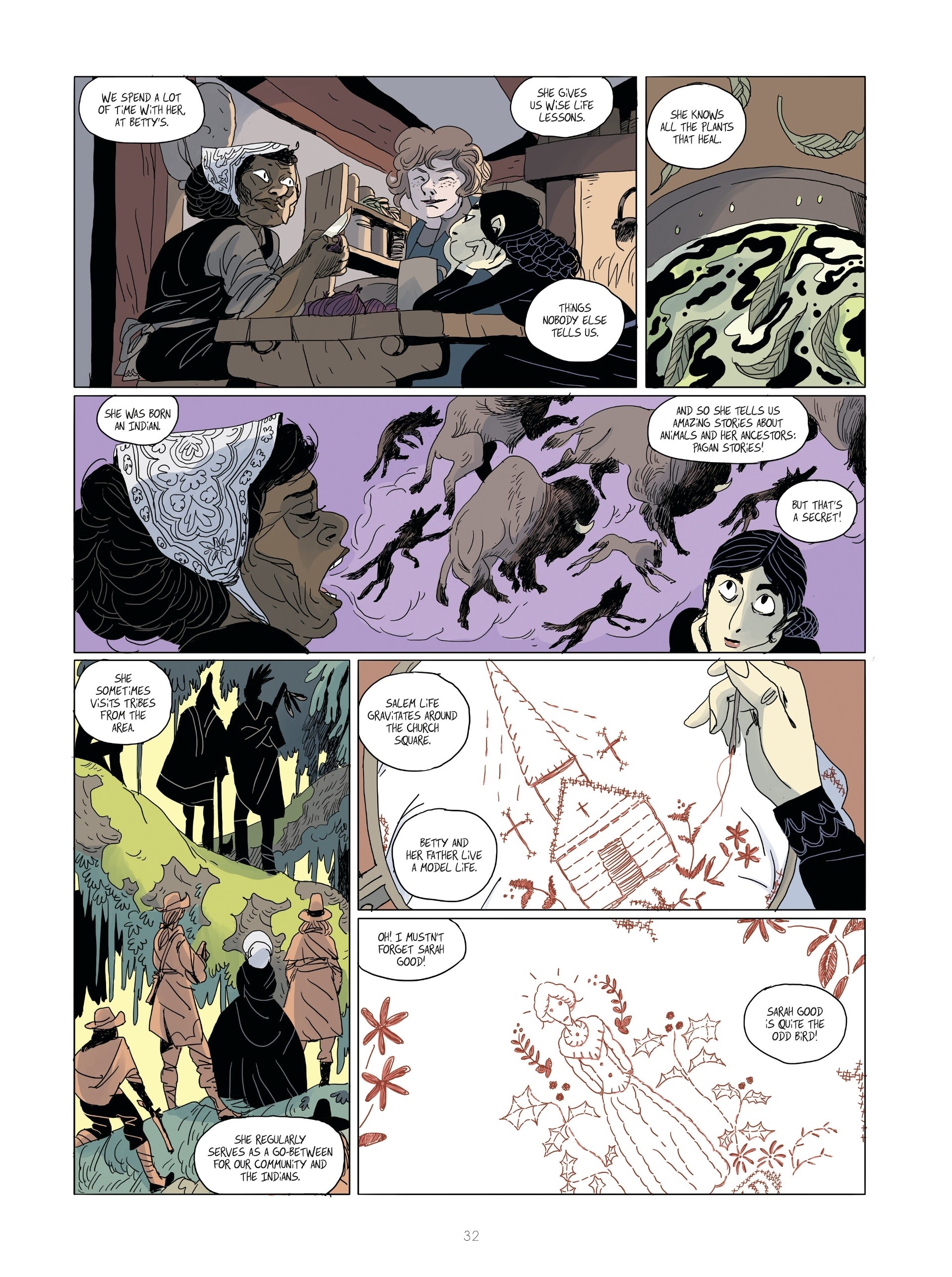 Read online The Daughters of Salem comic -  Issue # TPB 1 - 34