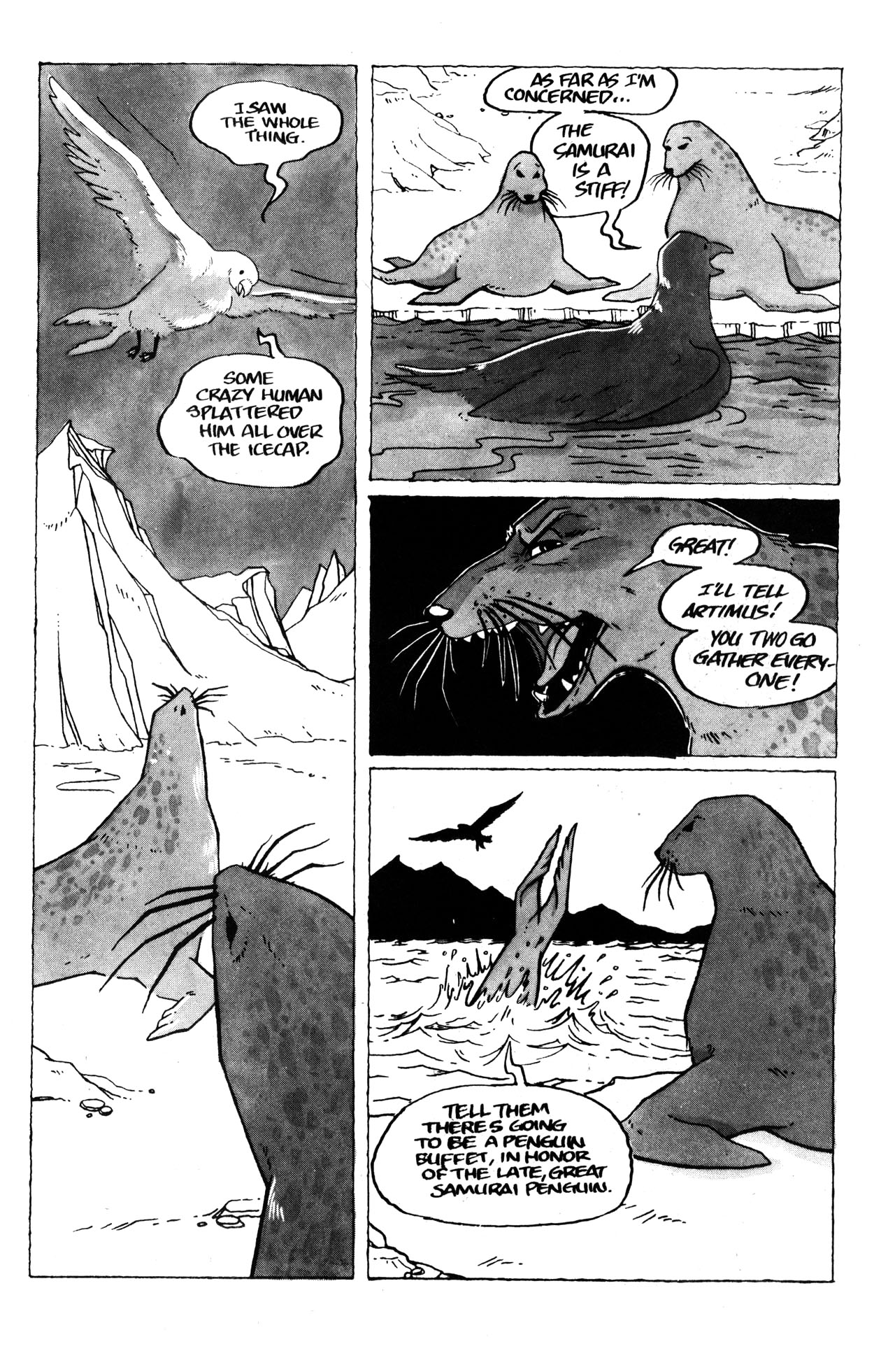 Read online Samurai Penguin comic -  Issue #5 - 13