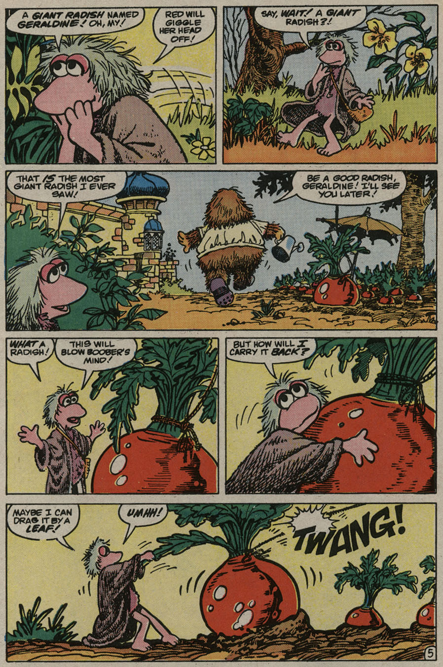 Read online Fraggle Rock comic -  Issue #7 - 8