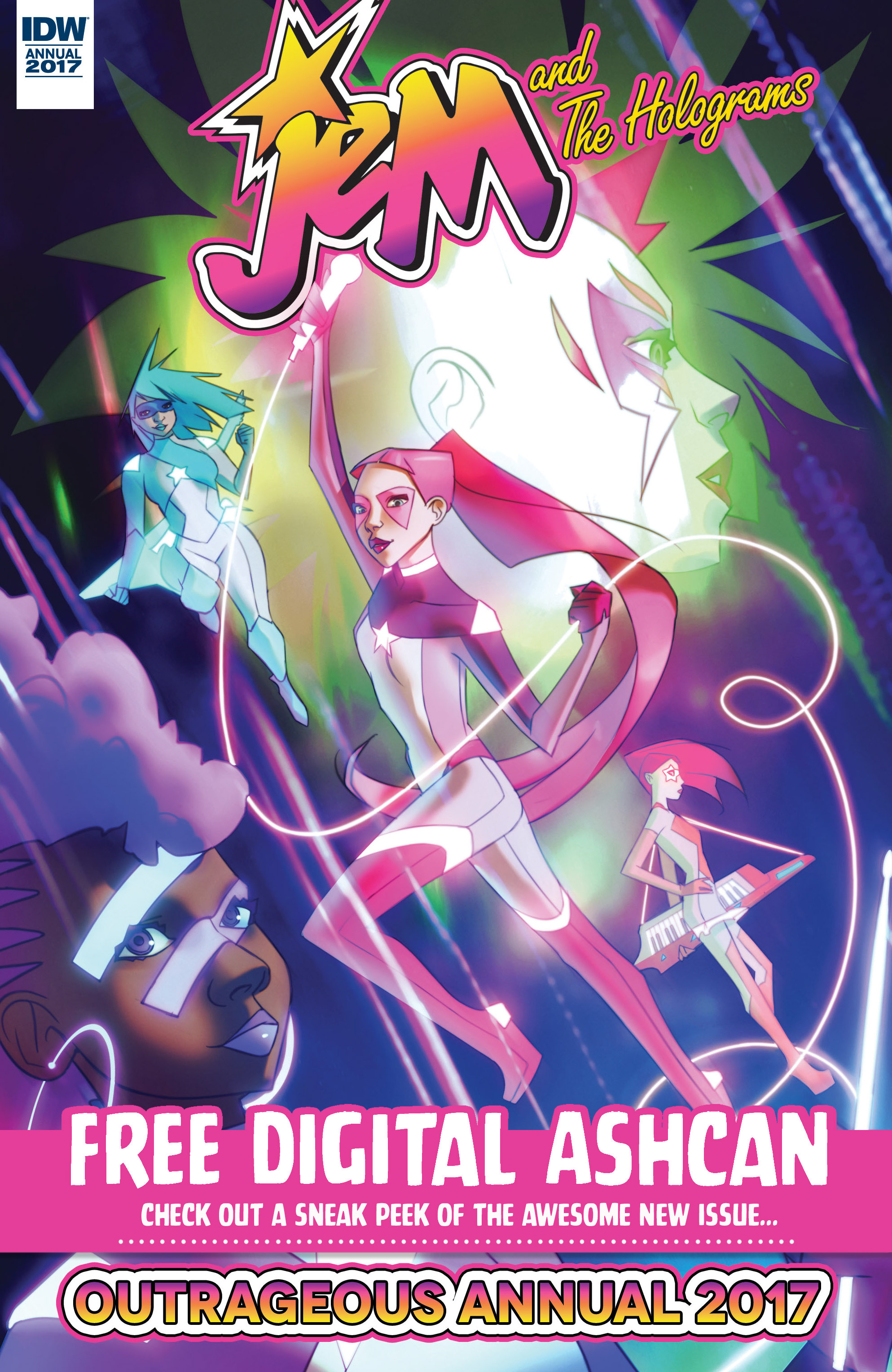 Read online Jem: The Misfits comic -  Issue #5 - 25