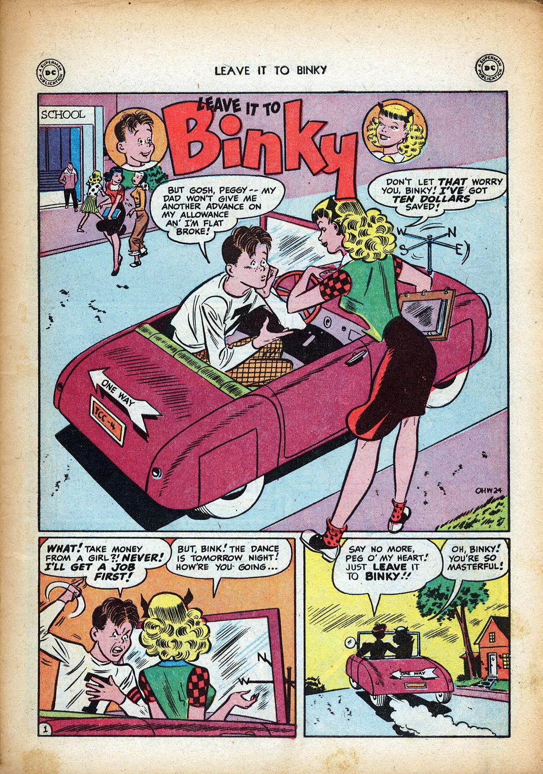 Read online Leave it to Binky comic -  Issue #1 - 3