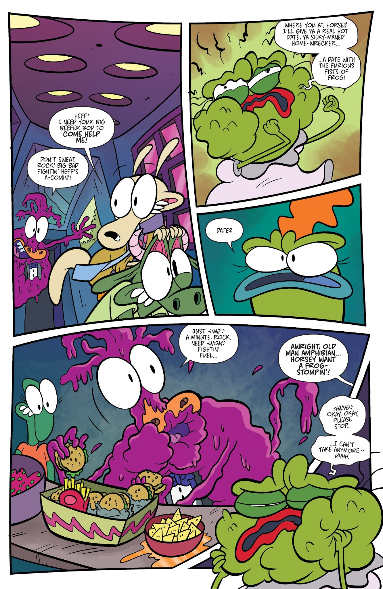 Read online Rocko's Modern Life (2017) comic -  Issue #4 - 17