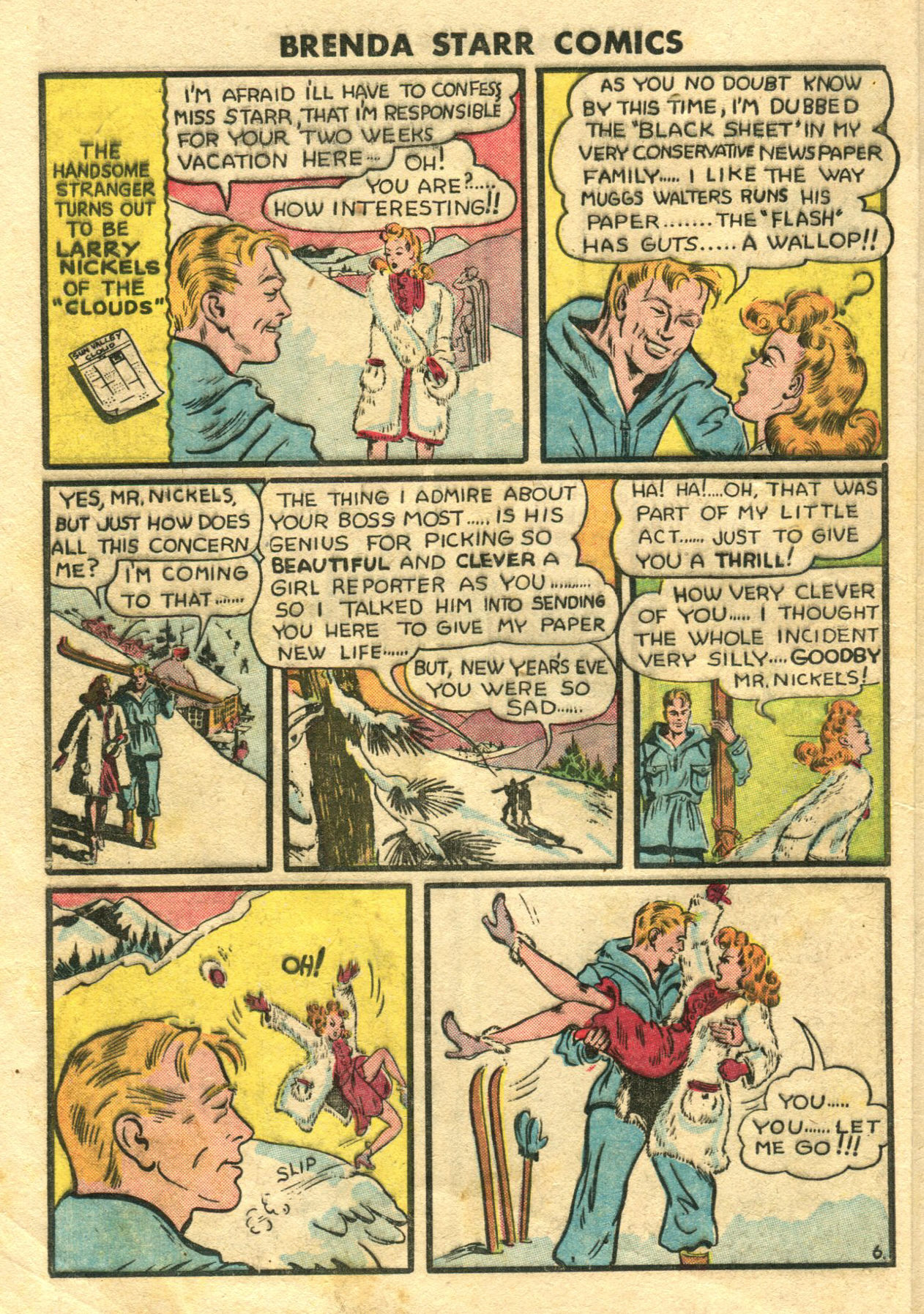 Read online Brenda Starr (1948) comic -  Issue #3 - 8