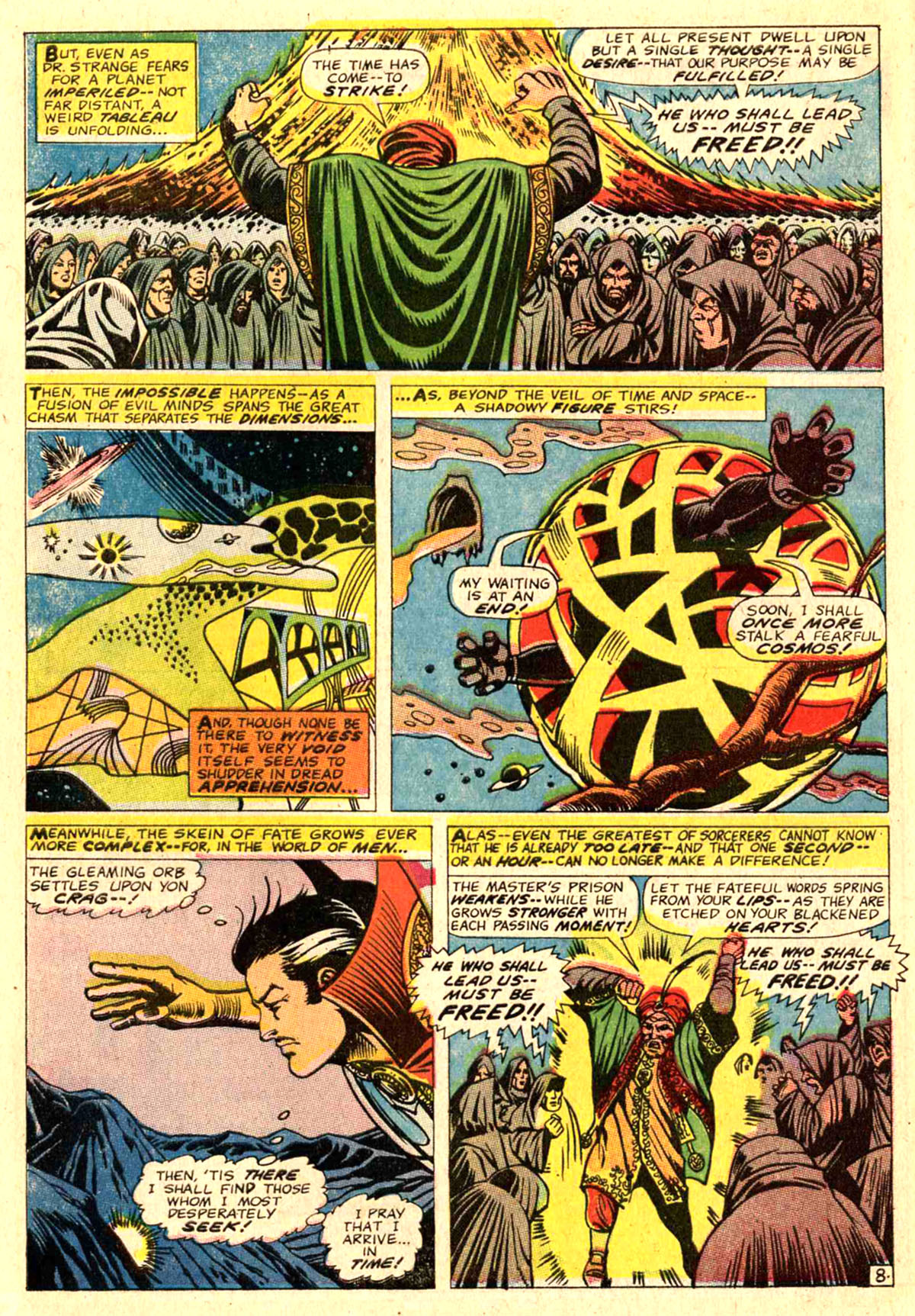 Read online Marvel Masterworks: Doctor Strange comic -  Issue # TPB 2 - 182