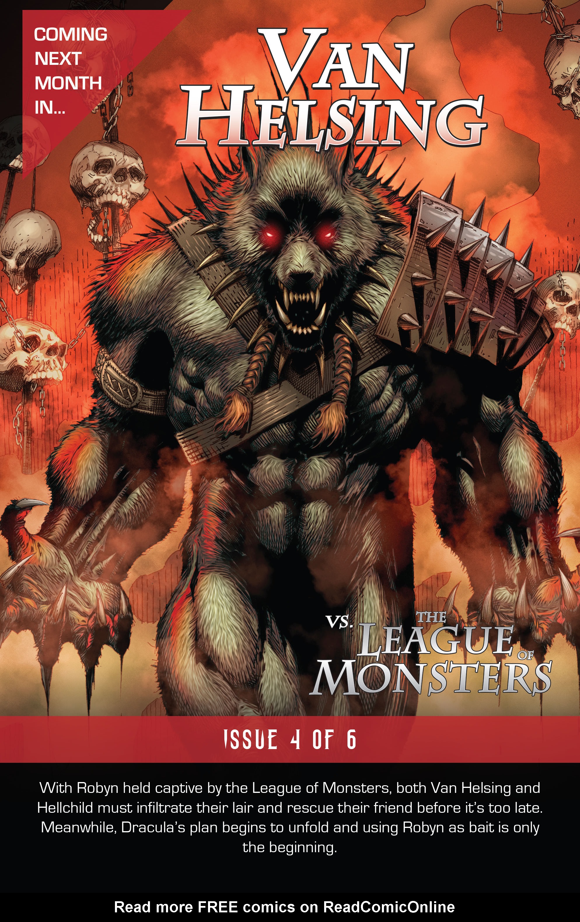 Read online Van Helsing vs The League of Monsters comic -  Issue #3 - 25