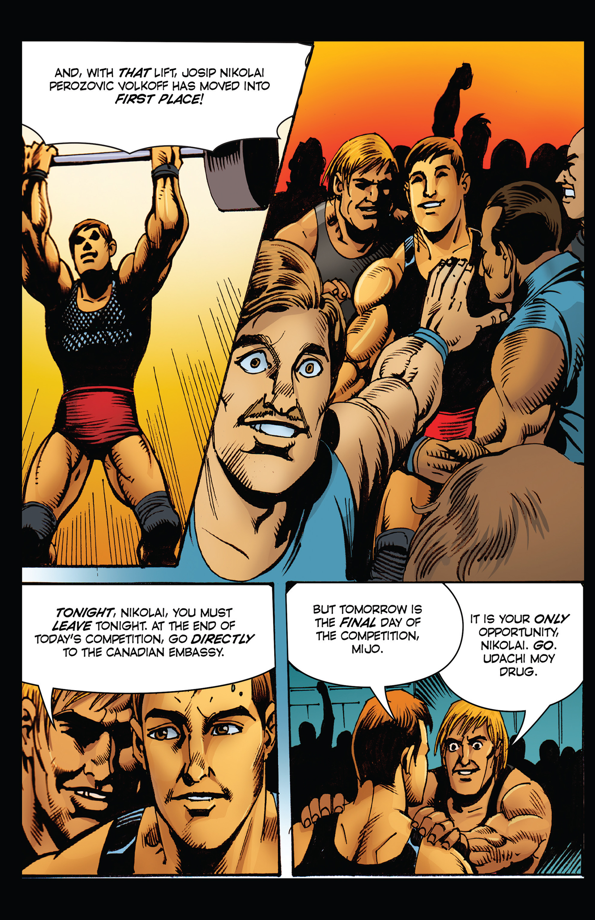 Read online Turnbuckle Titans: Nikolai Volkoff comic -  Issue #1 - 23