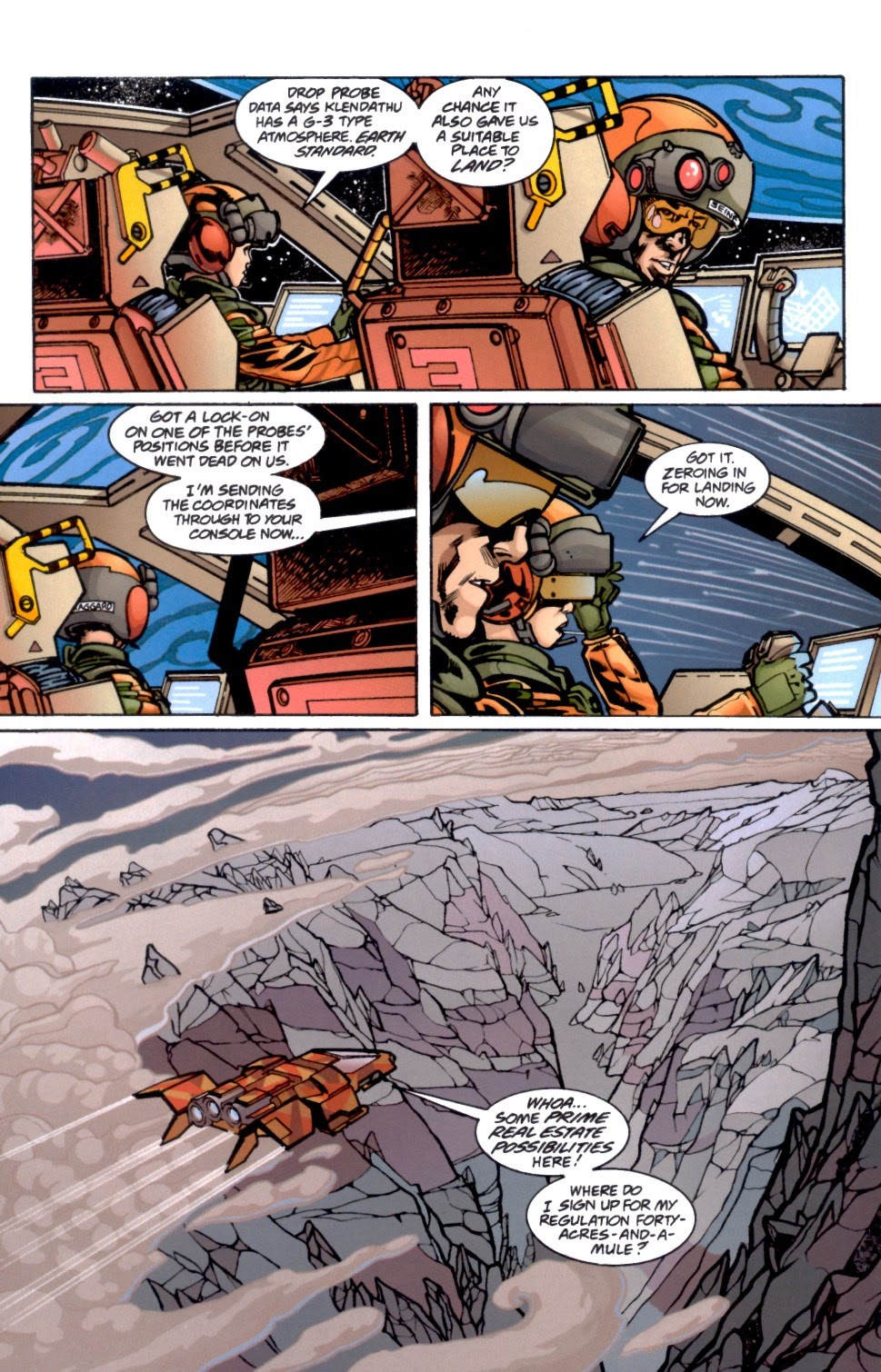 Read online Starship Troopers: Insect Touch comic -  Issue #2 - 8