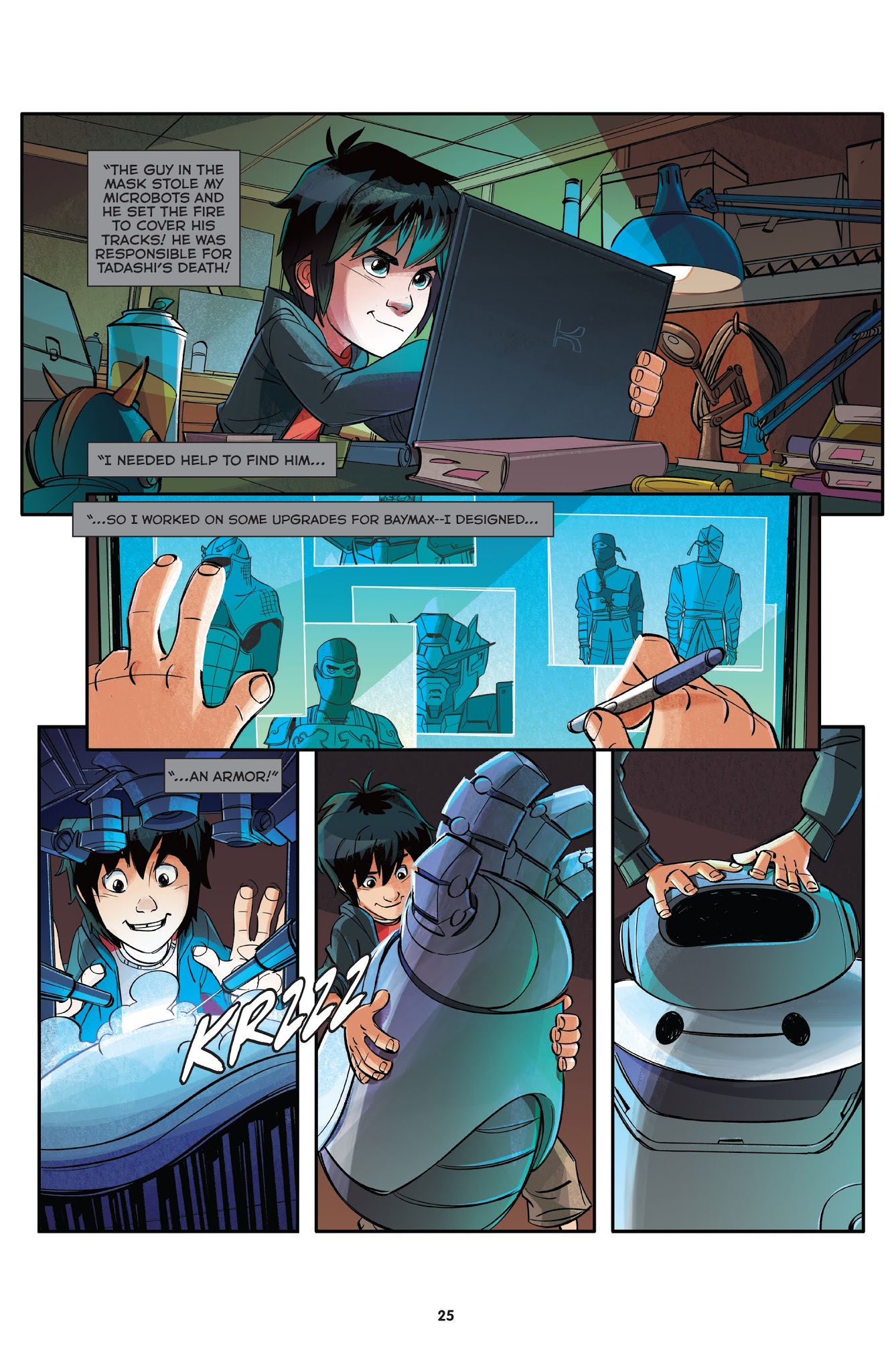 Read online Disney Big Hero 6: Heroes of San Fransokyo comic -  Issue # Full - 25