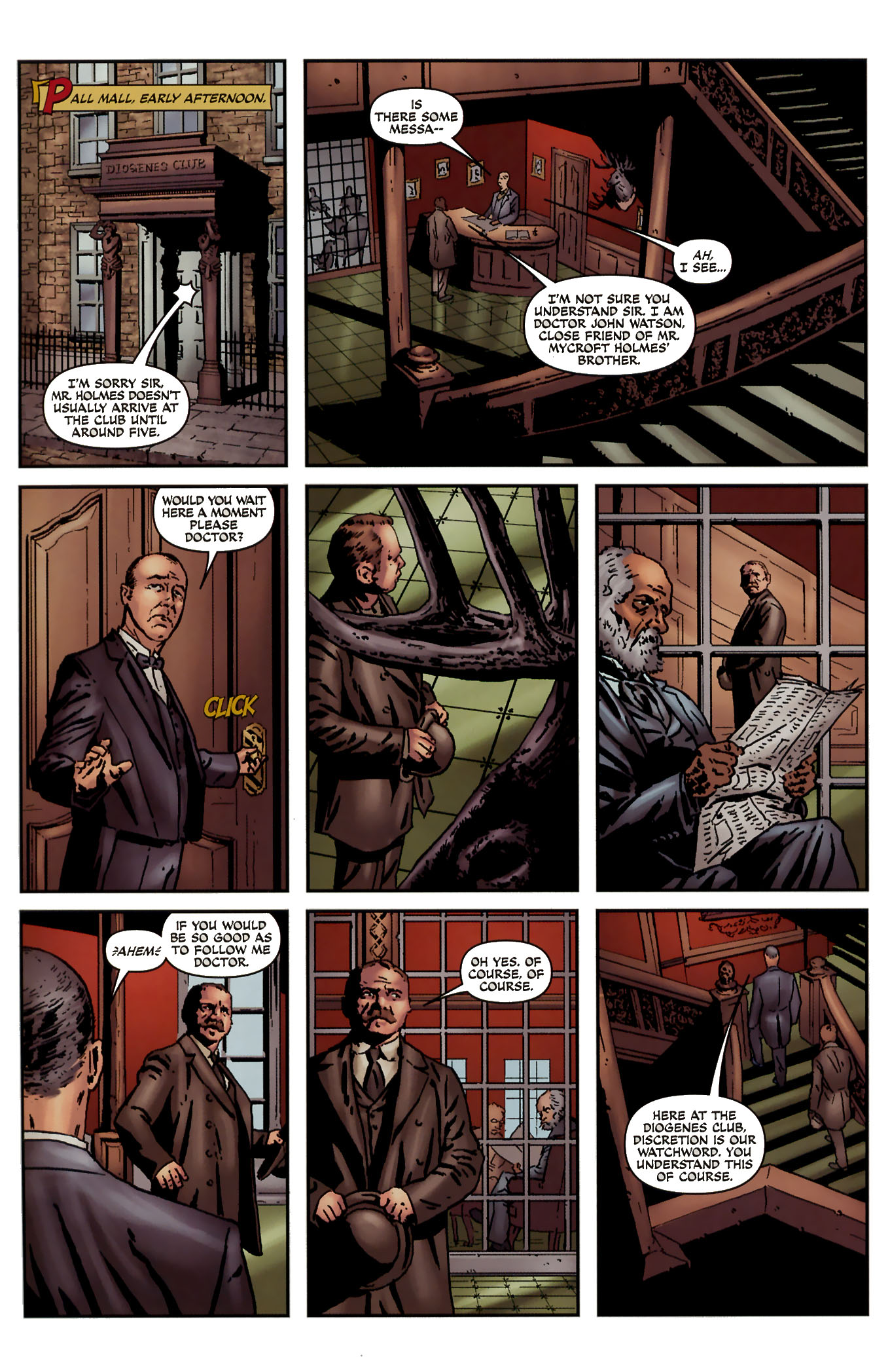 Read online Sherlock Holmes (2009) comic -  Issue #3 - 24