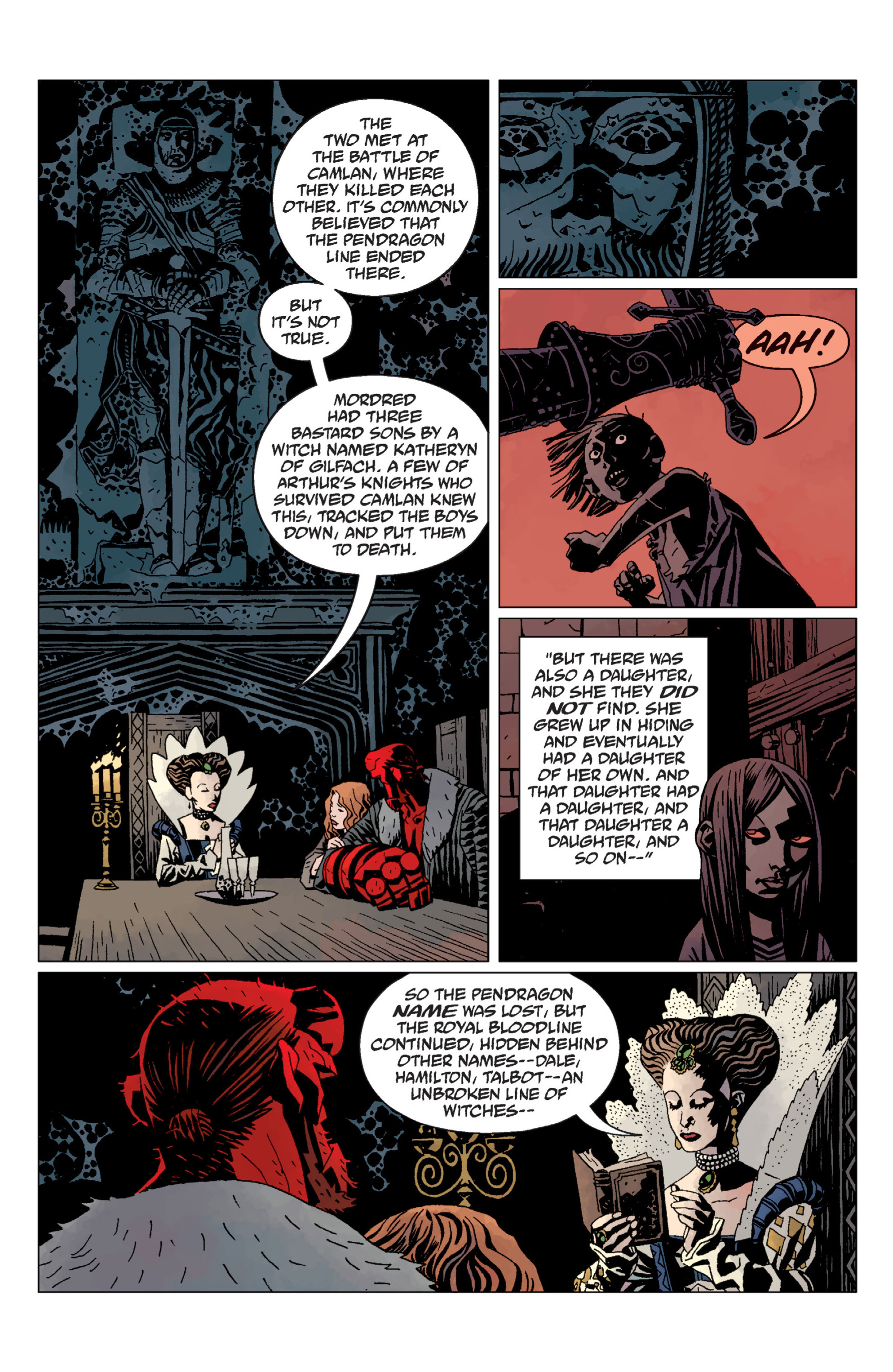 Read online Hellboy comic -  Issue #9 - 119