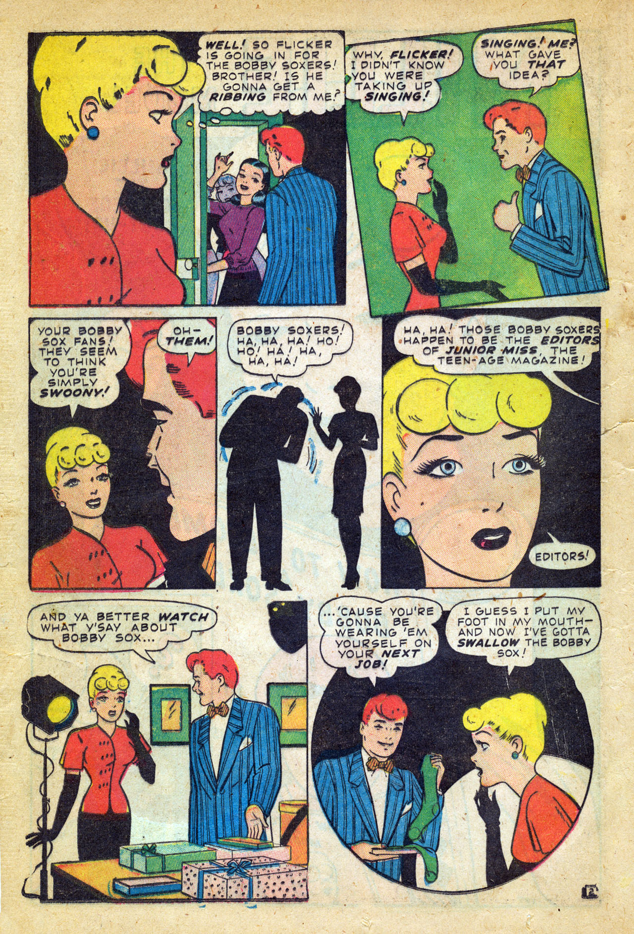 Read online Millie the Model comic -  Issue #8 - 20