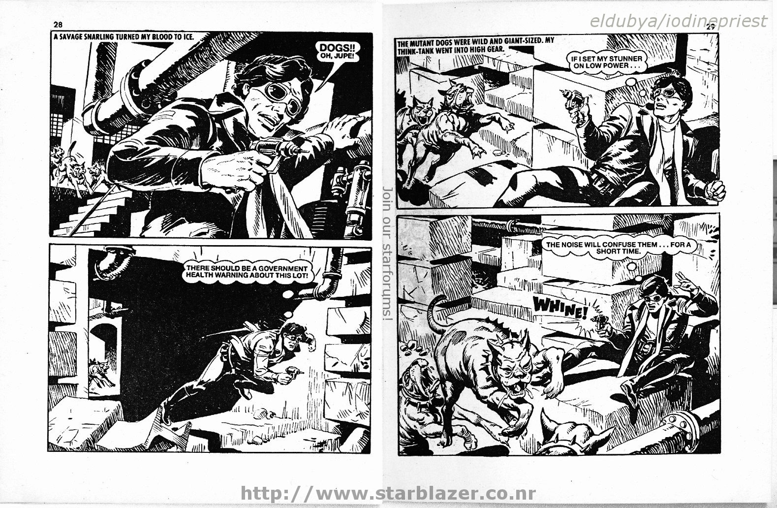 Read online Starblazer comic -  Issue #173 - 16