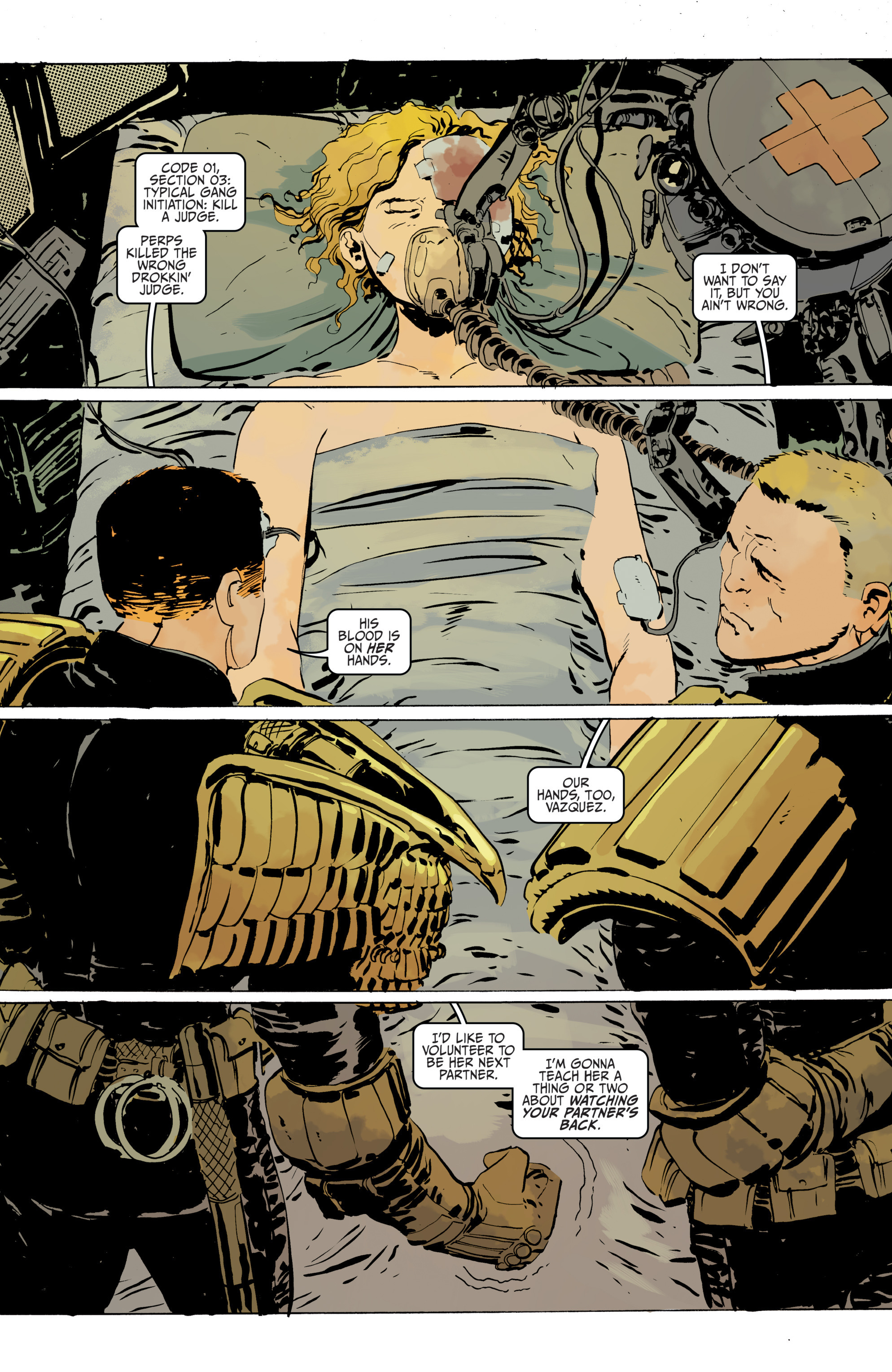 Read online Judge Dredd (2015) comic -  Issue #11 - 10