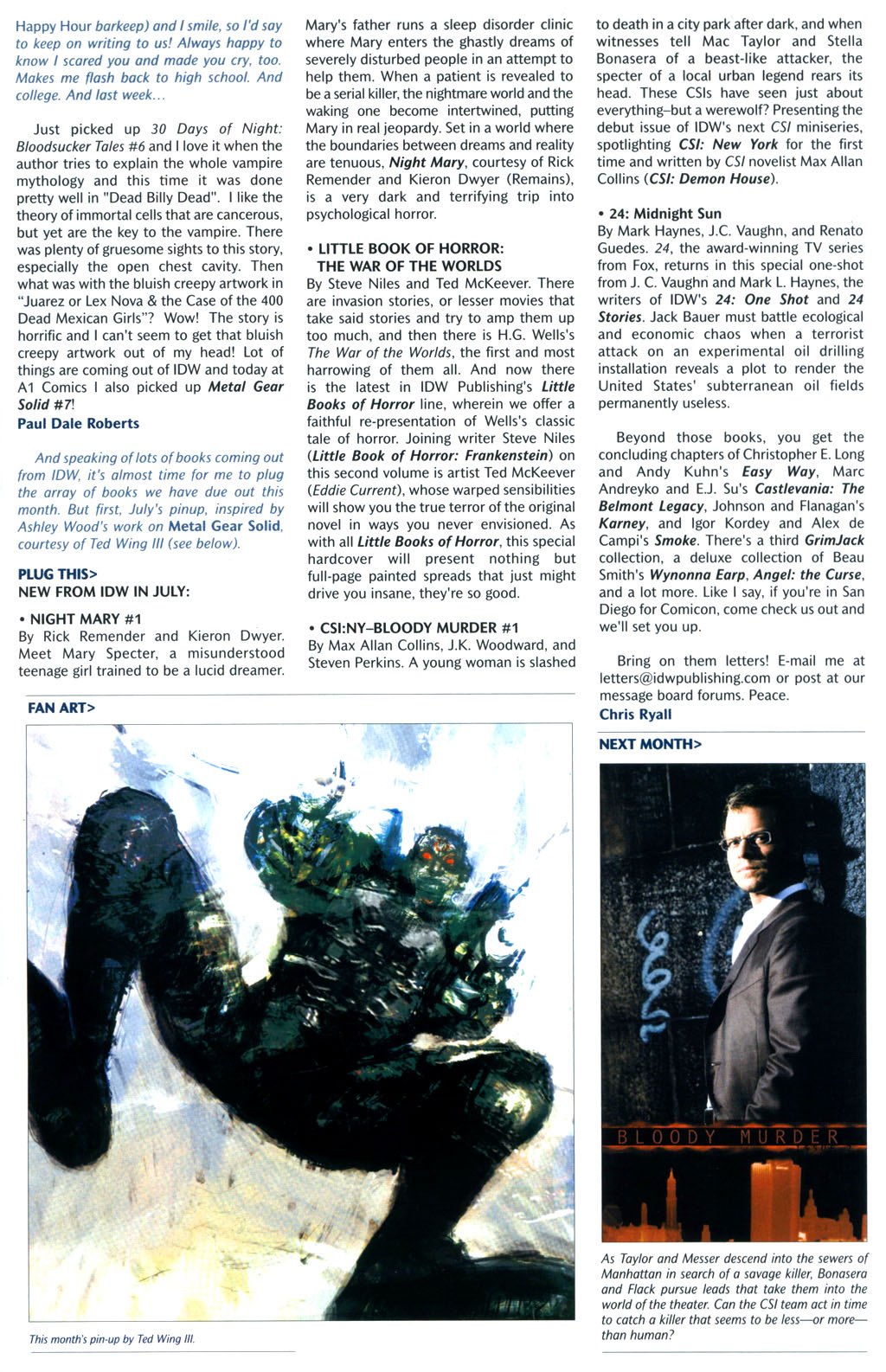 Read online CSI: NY - Bloody Murder comic -  Issue #1 - 30