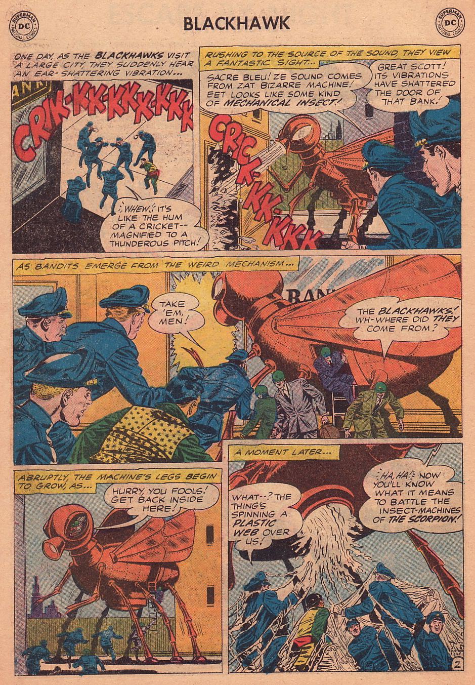 Read online Blackhawk (1957) comic -  Issue #146 - 24