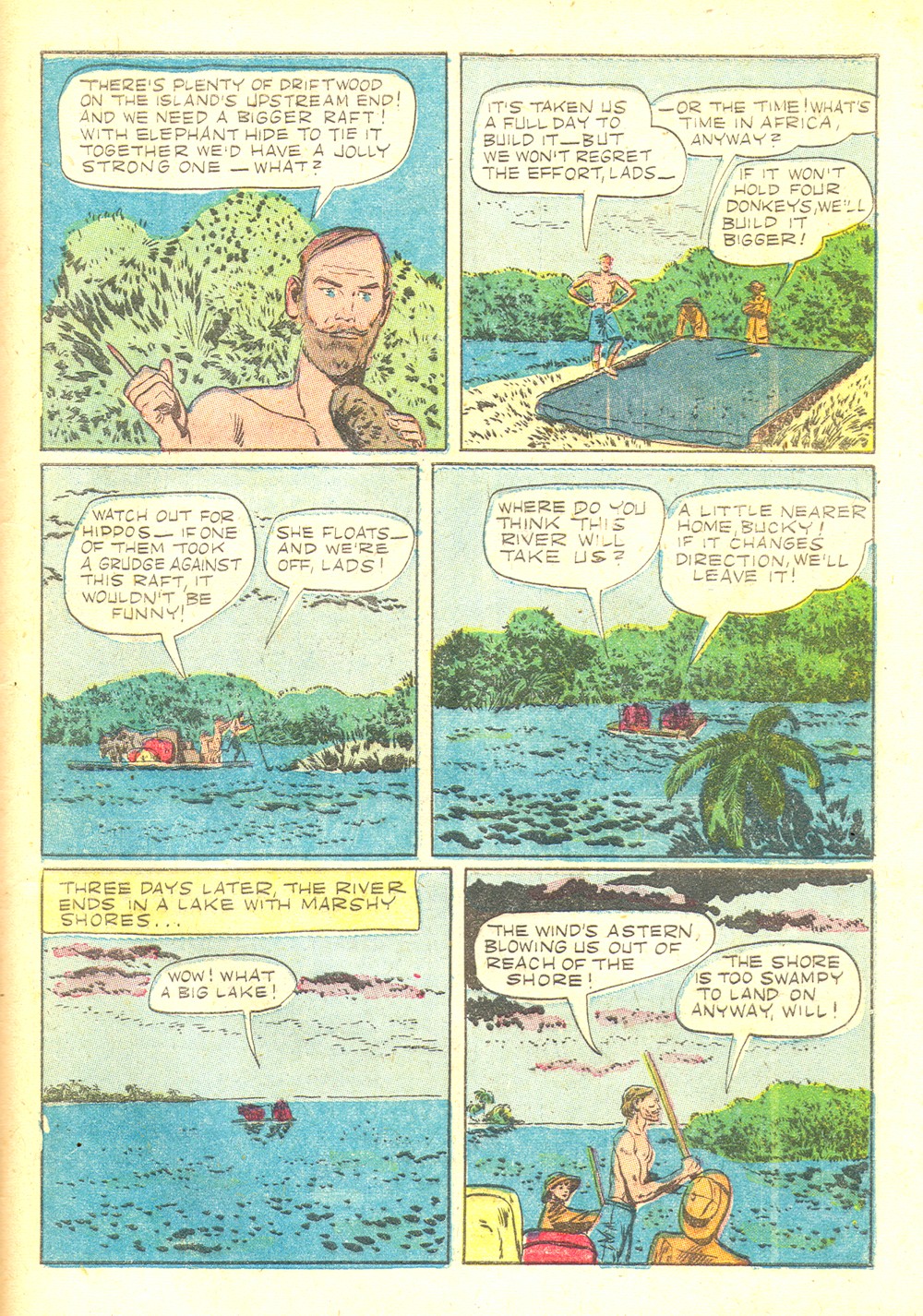 Read online Tarzan (1948) comic -  Issue #23 - 47