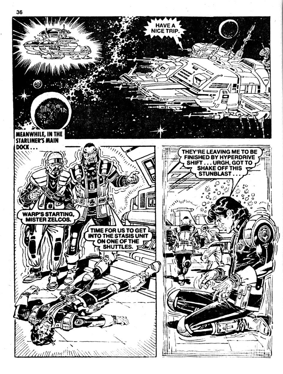Read online Starblazer comic -  Issue #236 - 36