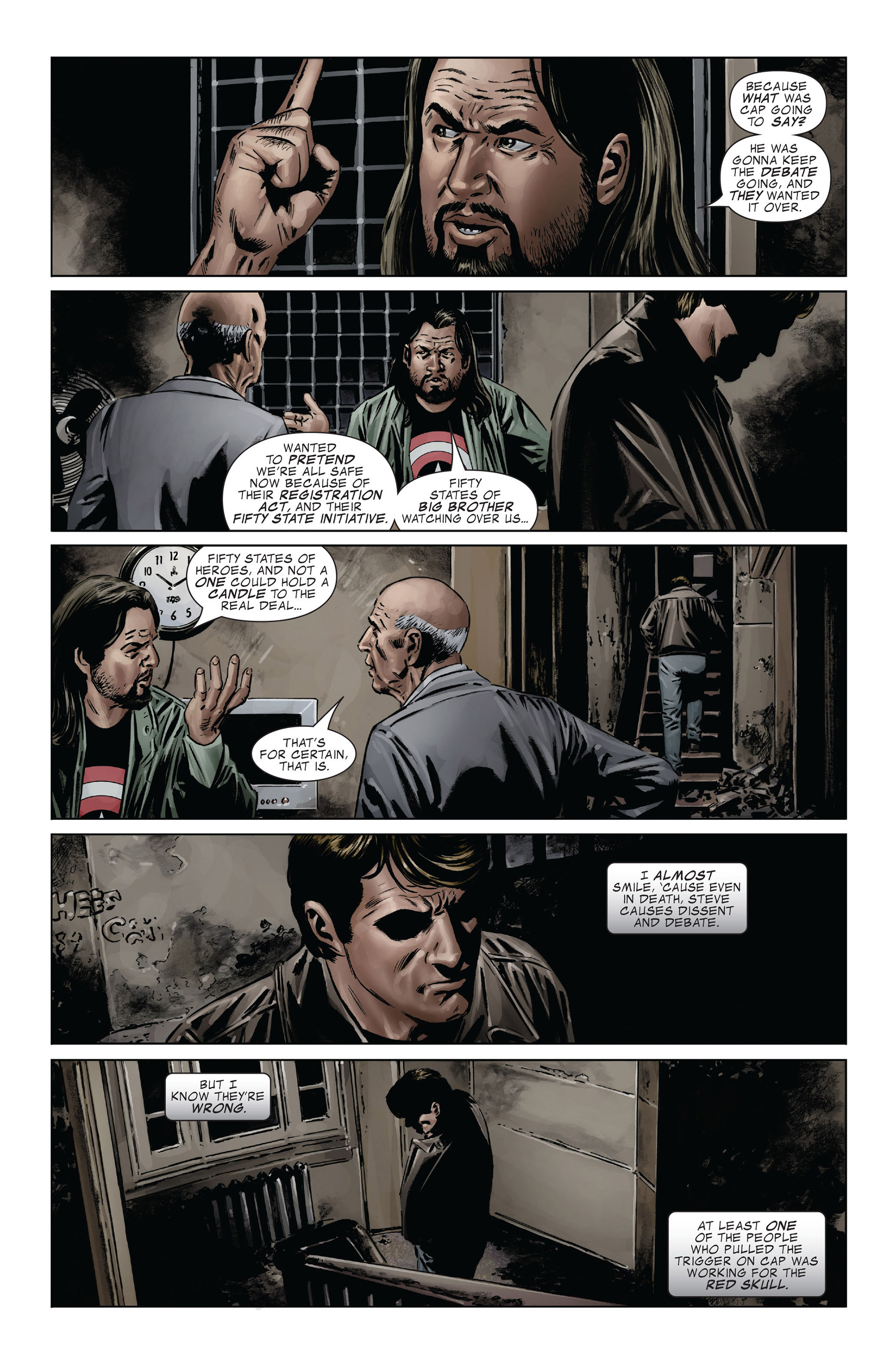 Read online Death of Captain America: The Death of the Dream comic -  Issue # TPB (Part 1) - 88